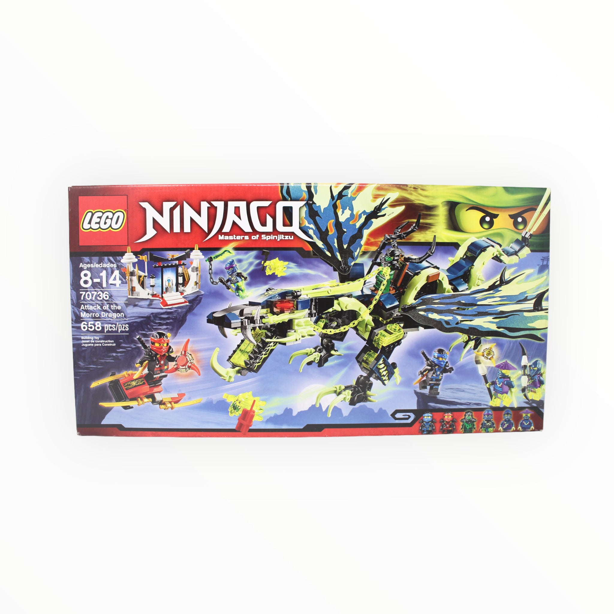 Retired Set 70736 Ninjago Attack of the Morro Dragon