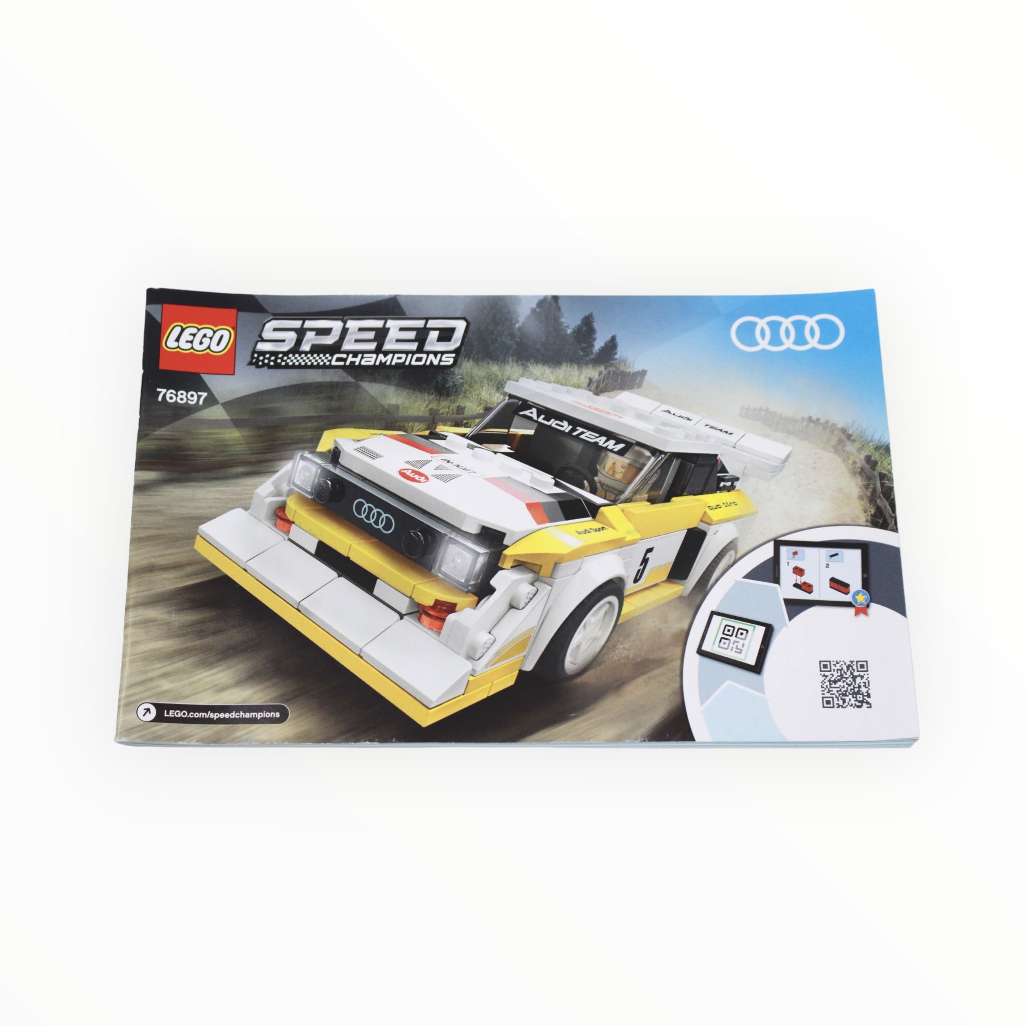Used Set 76897 Speed Champions 1985 Audi Sport quattro S1
