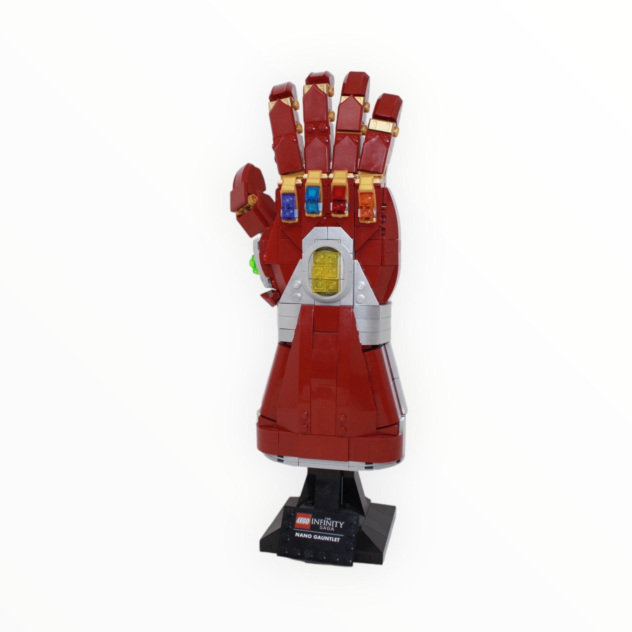 Used Set 76223 Marvel Infinity Saga Nano Gauntlet