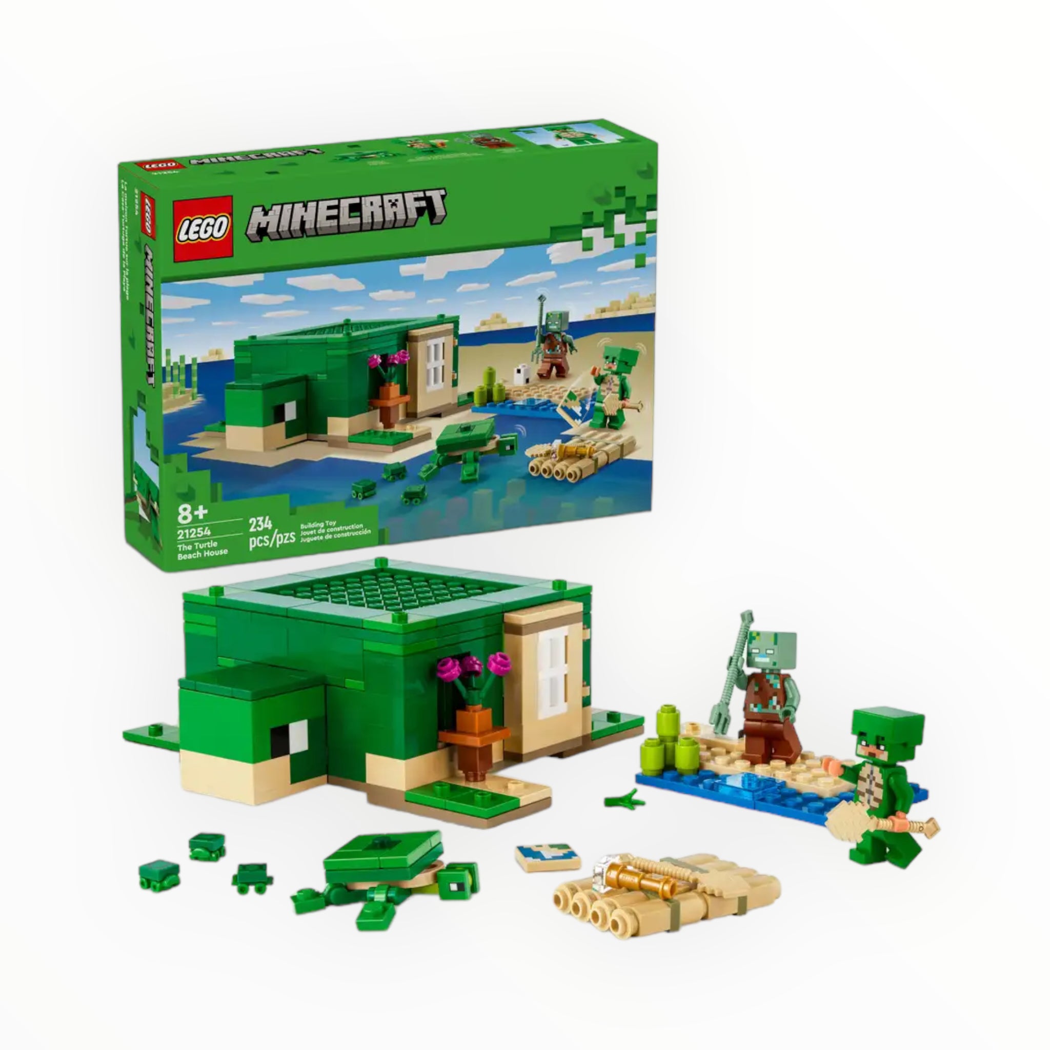 21254 Minecraft The Turtle Beach House