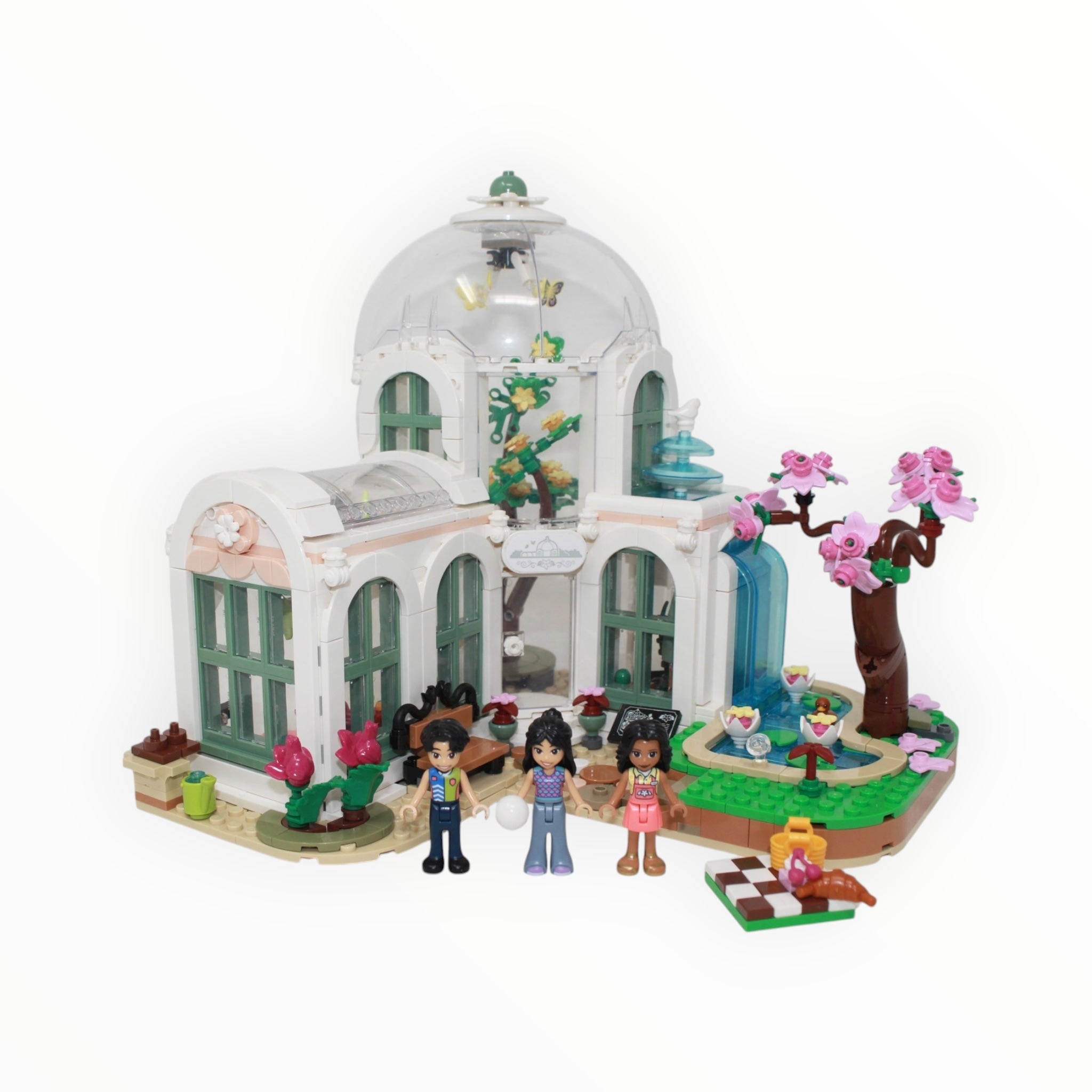 Used Set 41757 Friends Botanical Garden