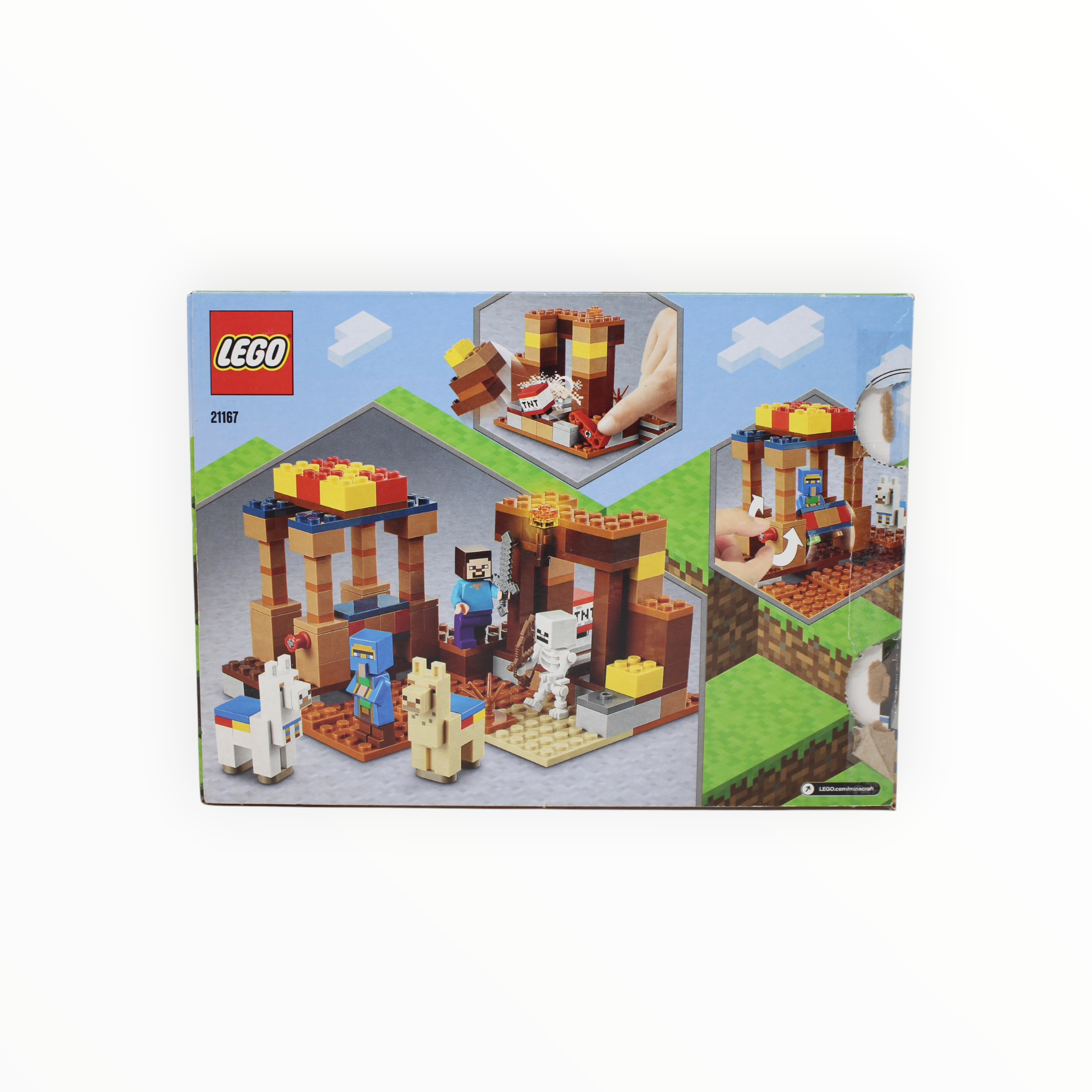 Certified Used Set 21167 Minecraft The Trading Post