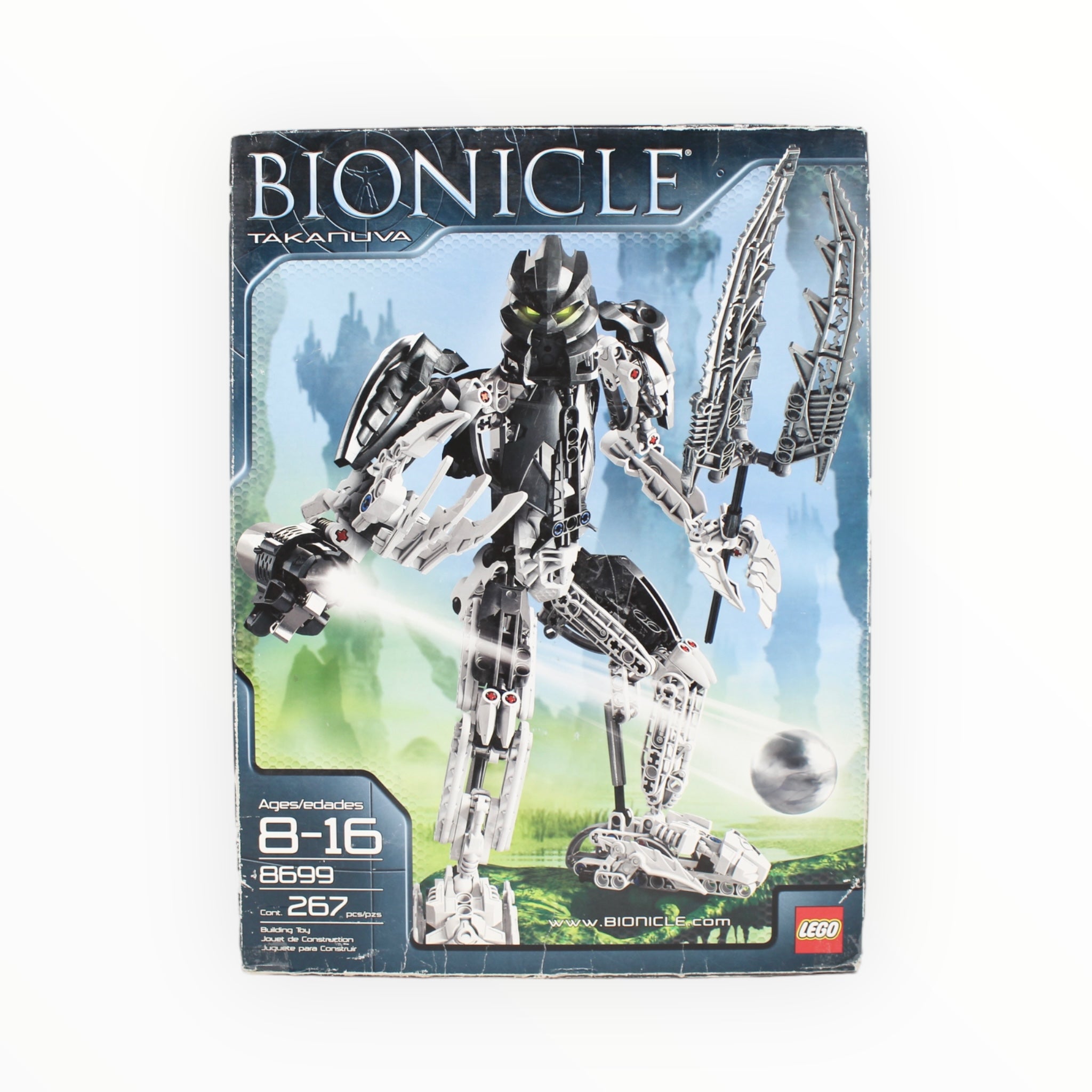 Certified Used Set 8699 Bionicle Takanuva