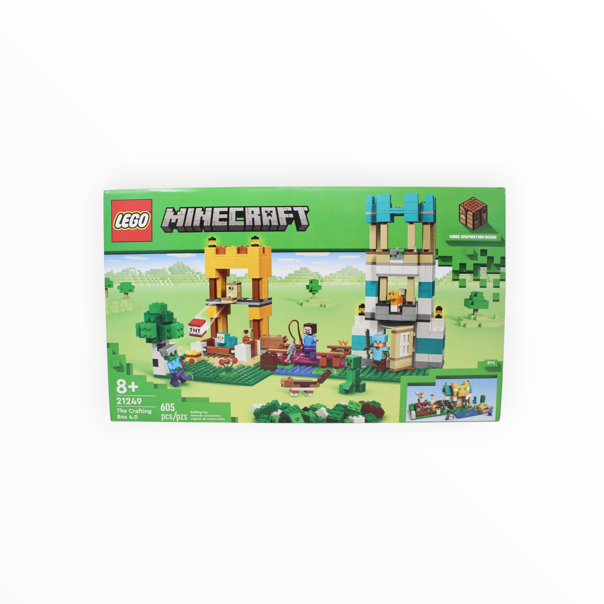 Retired Set 21249 Minecraft The Crafting Box 4.0