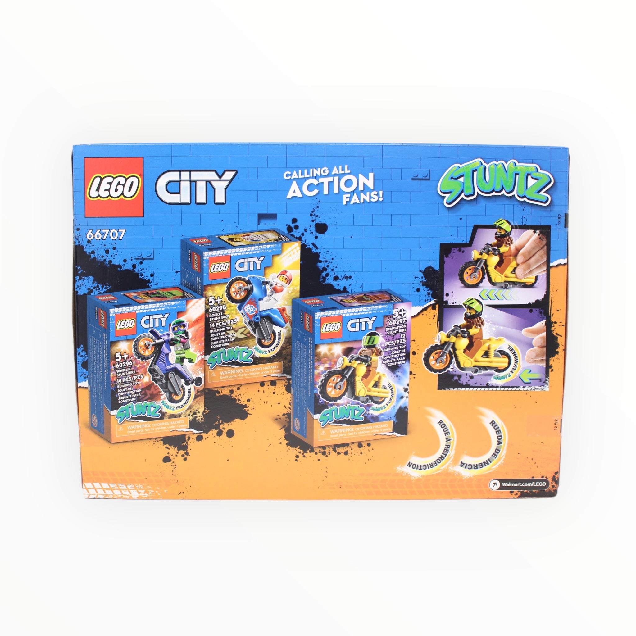 Retired Set 66707 LEGO City Stuntz Gift Set