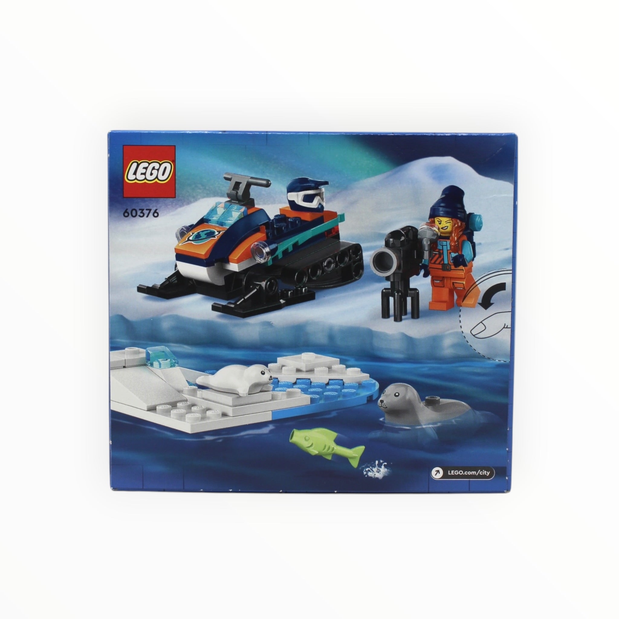 Retired Set 60376 City Arctic Explorer Snowmobile
