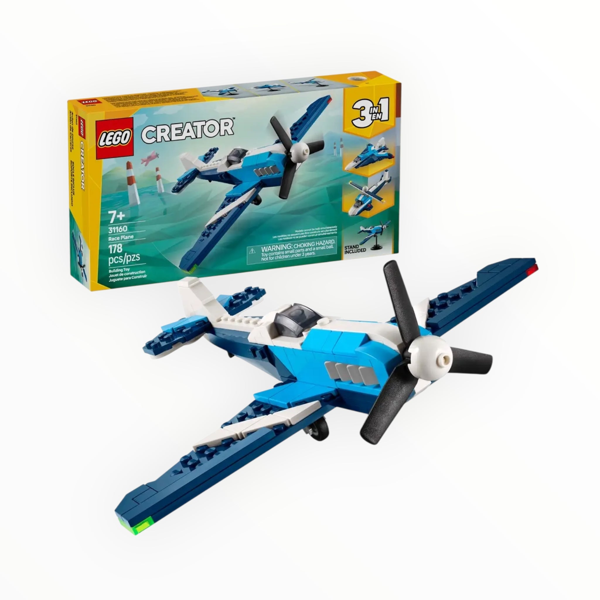 31160 Creator Aircraft: Race Plane