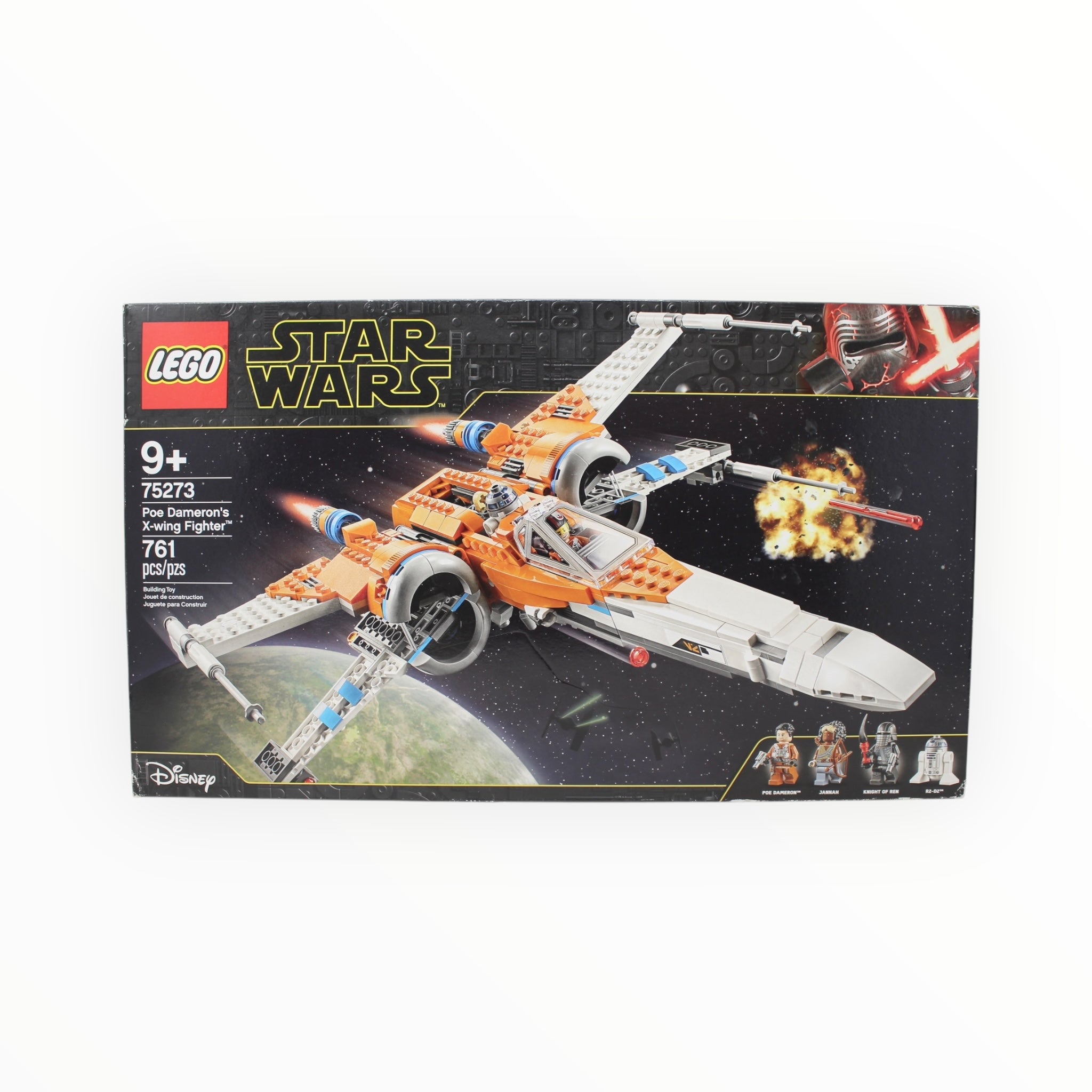 Certified Used Set 75273 Star Wars Poe Dameron’s X-wing Fighter (open box, sealed bags)