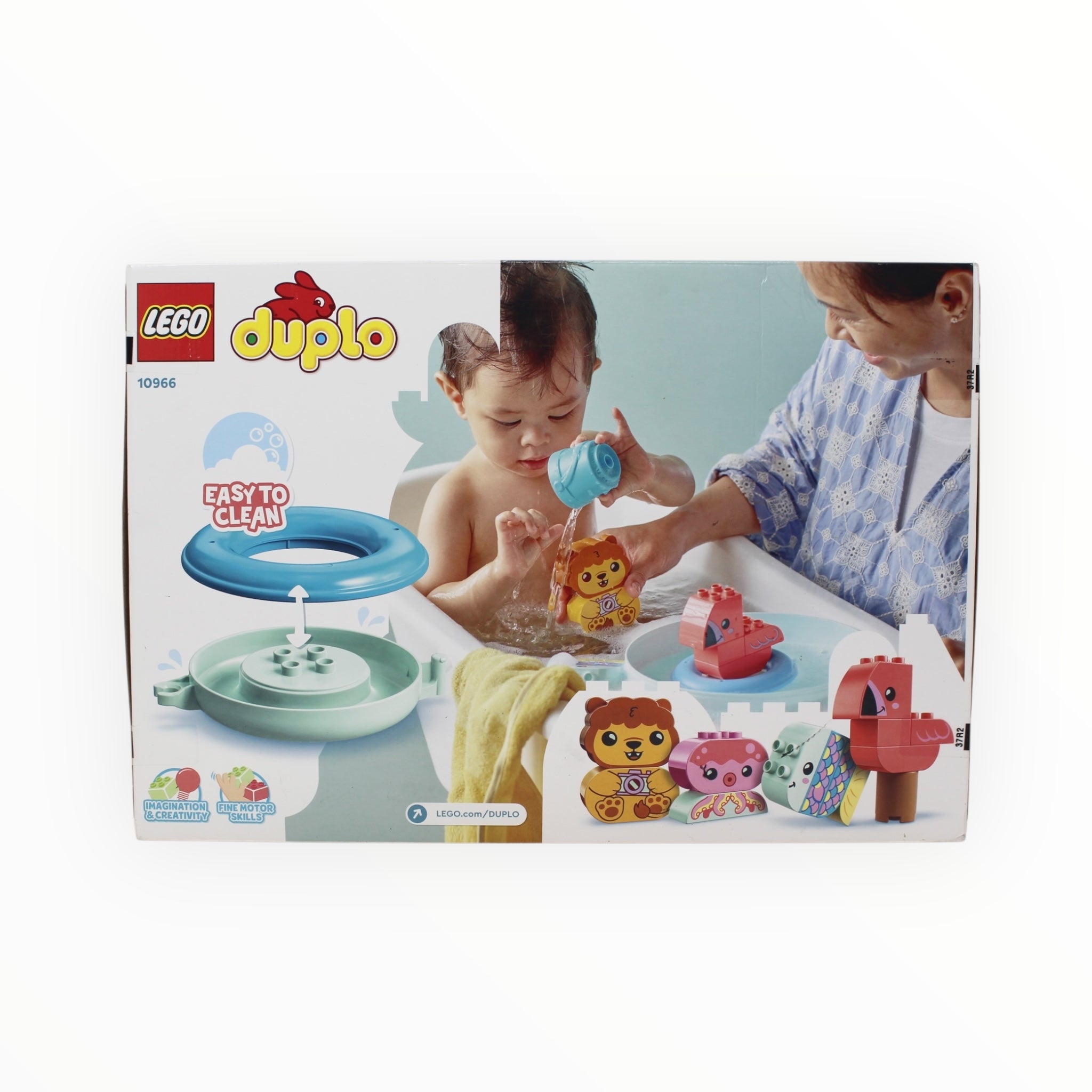 Retired Set 10966 DUPLO Bath Time Fun: Floating Animal Island (slight box damage)