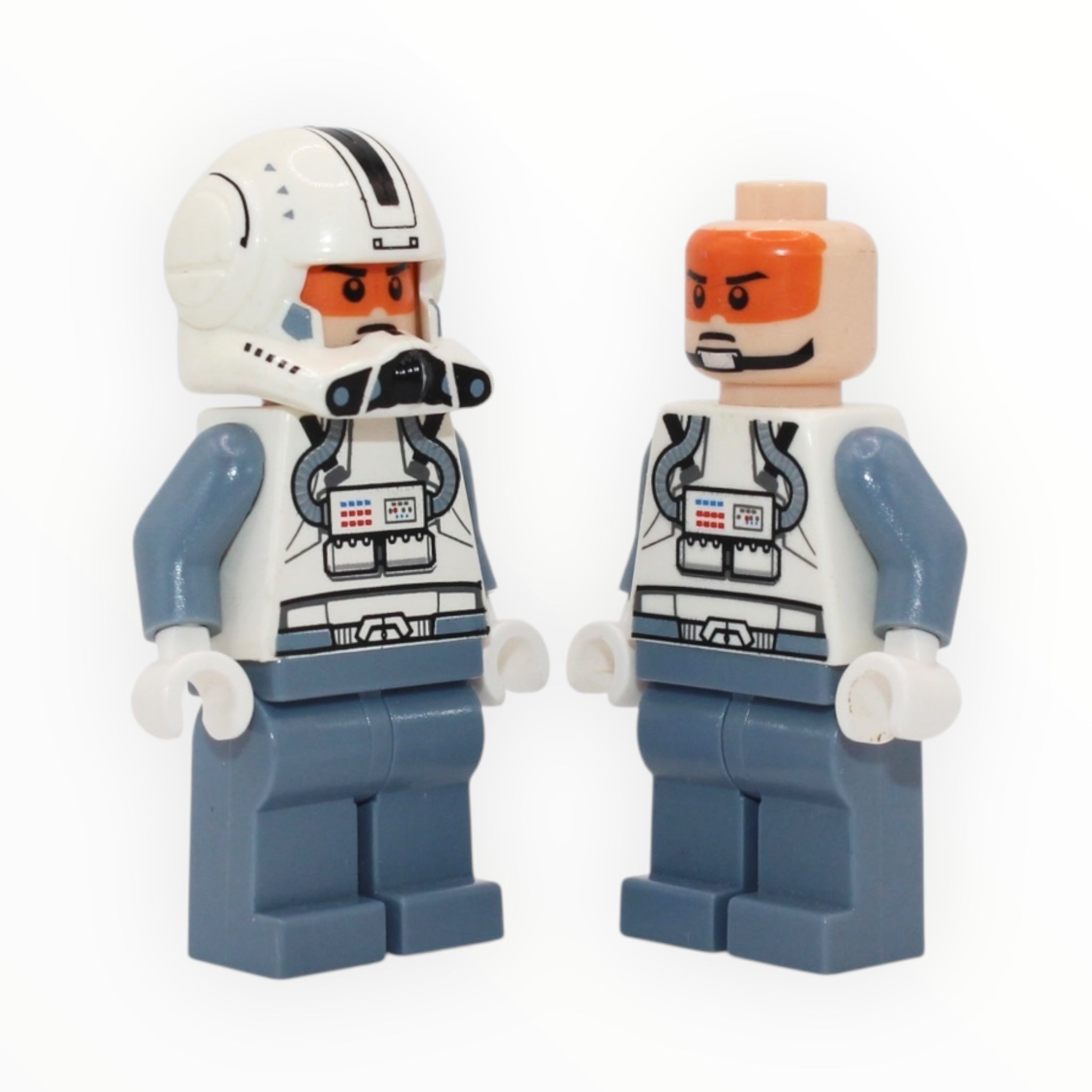 Clone Pilot (open helmet, sand blue outfit, 2010)