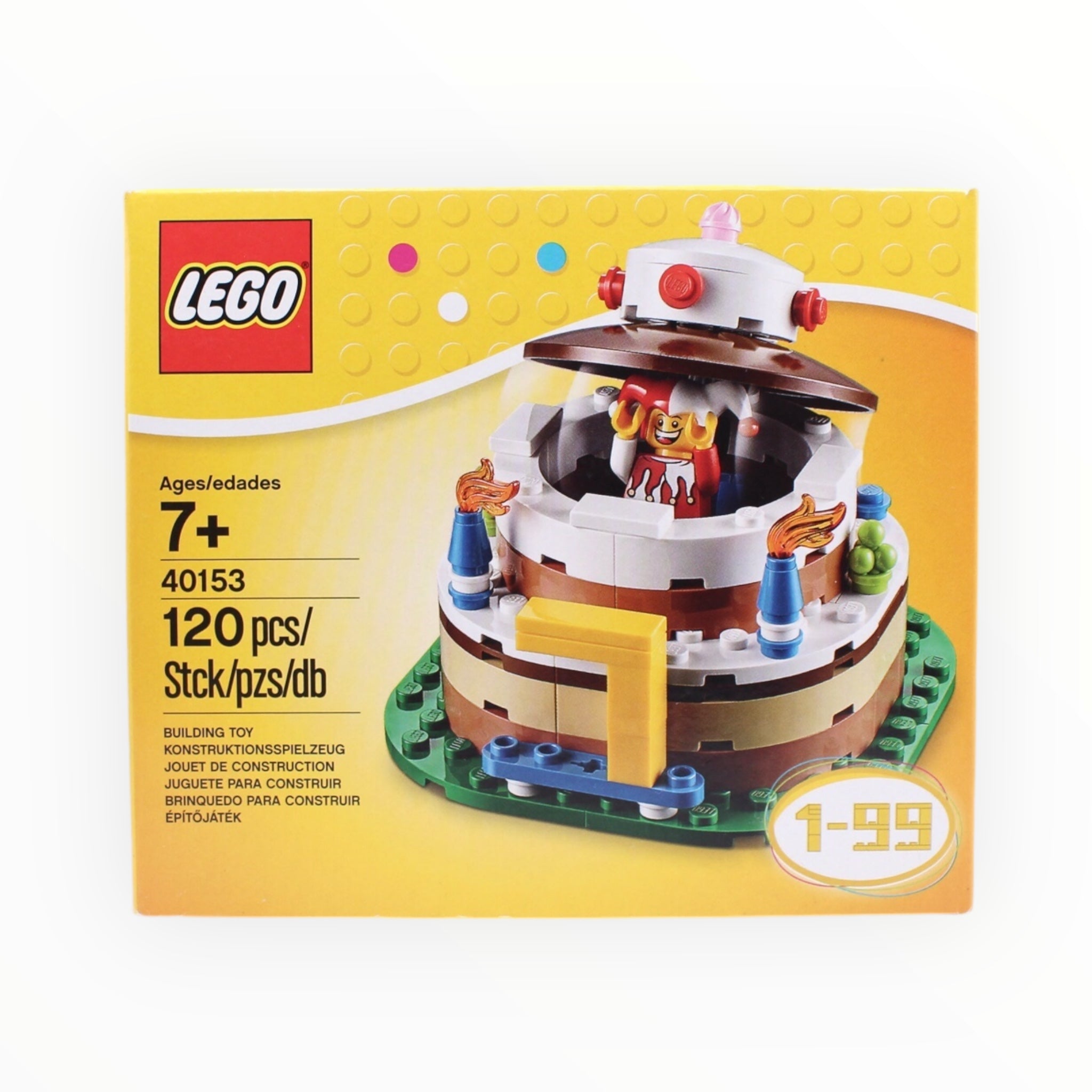 Retired Set 40153 LEGO Birthday Table Decoration