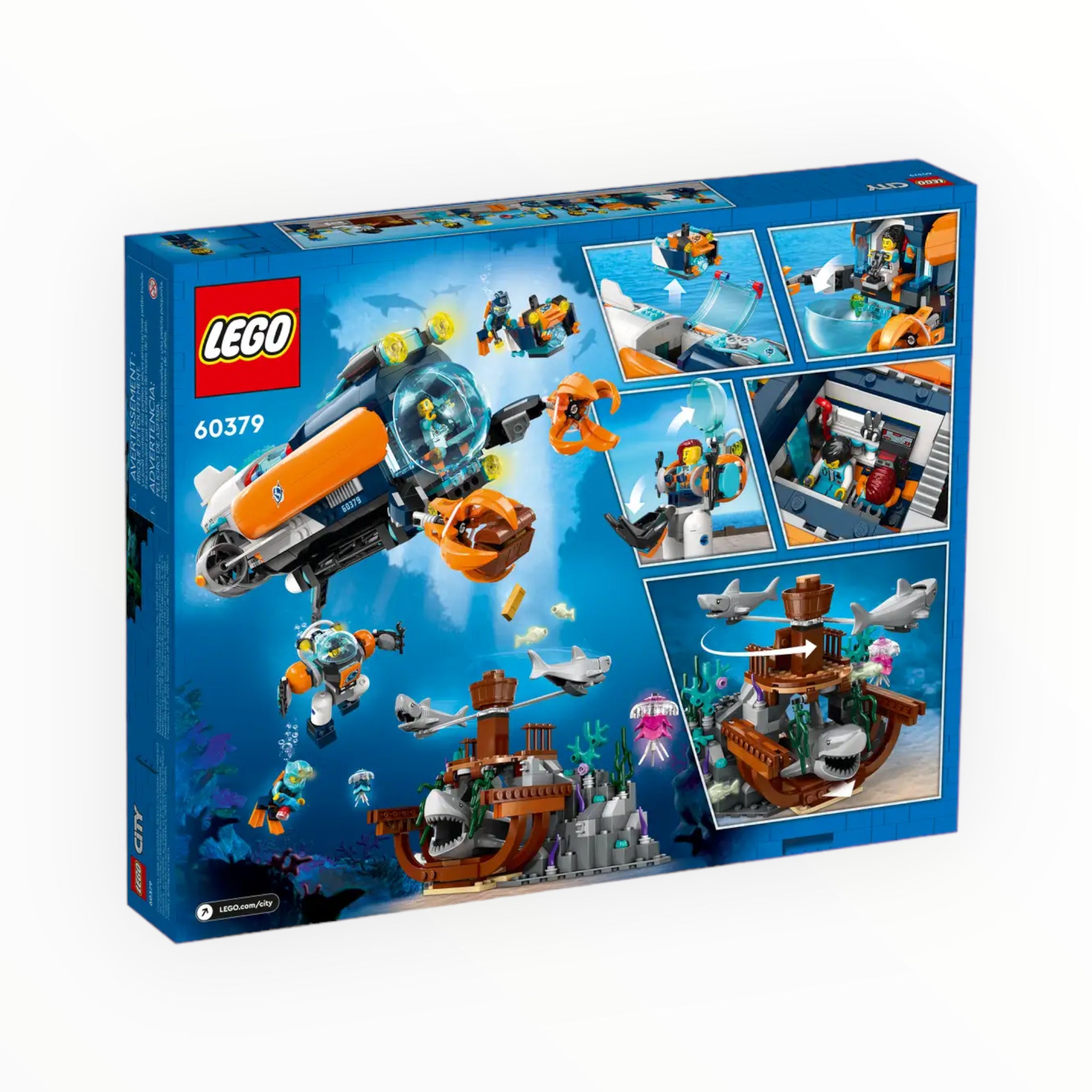 60379 City Deep-Sea Explorer Submarine