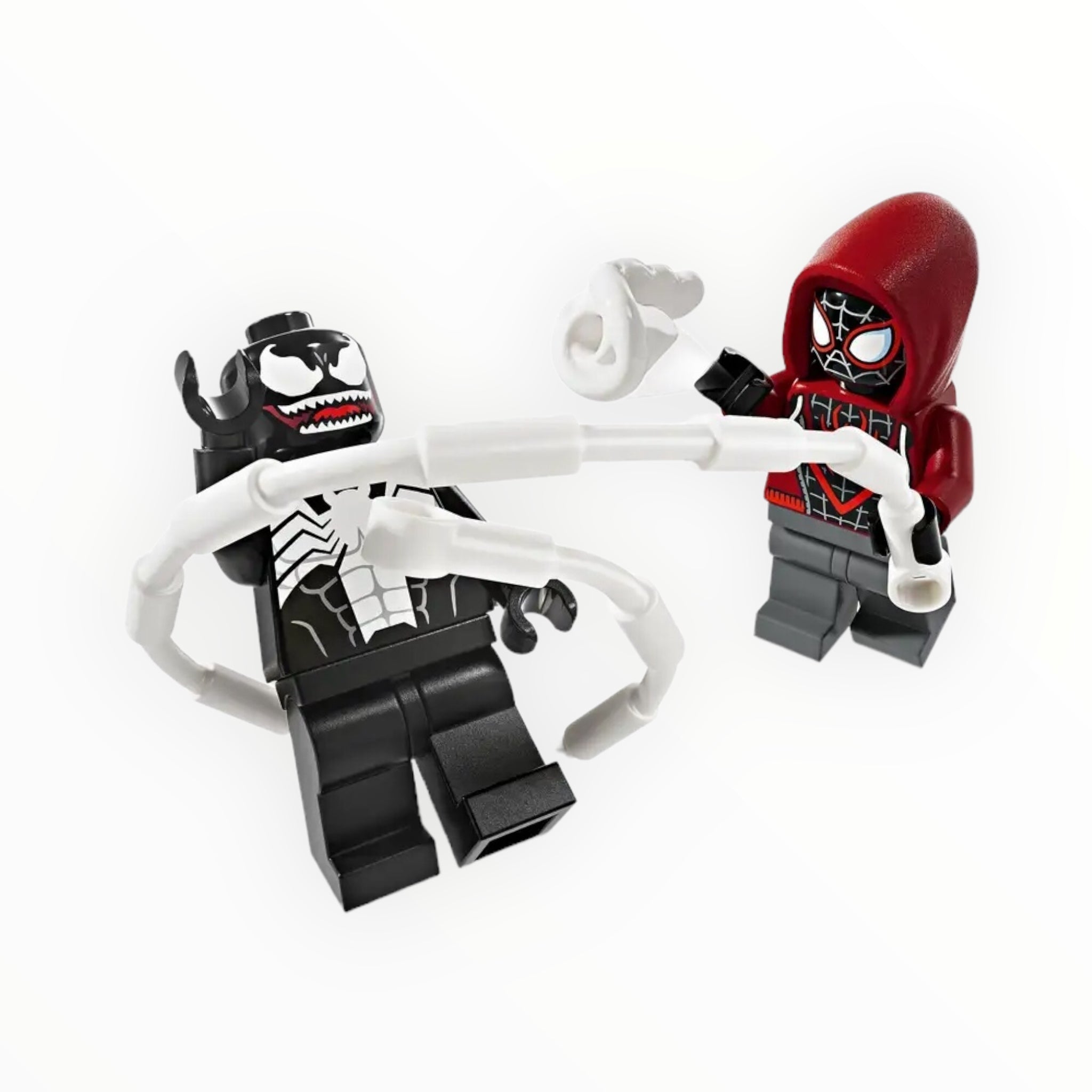 76276 Marvel Venom Mech Armor vs. Miles Morales