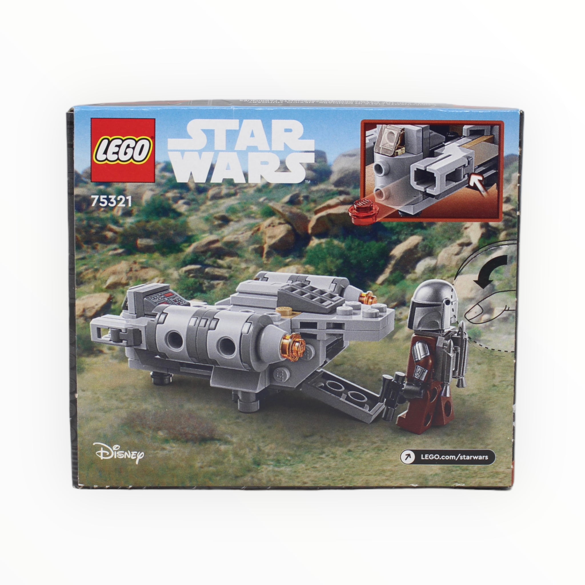 Retired Set 75321 Star Wars The Razor Crest Microfighter