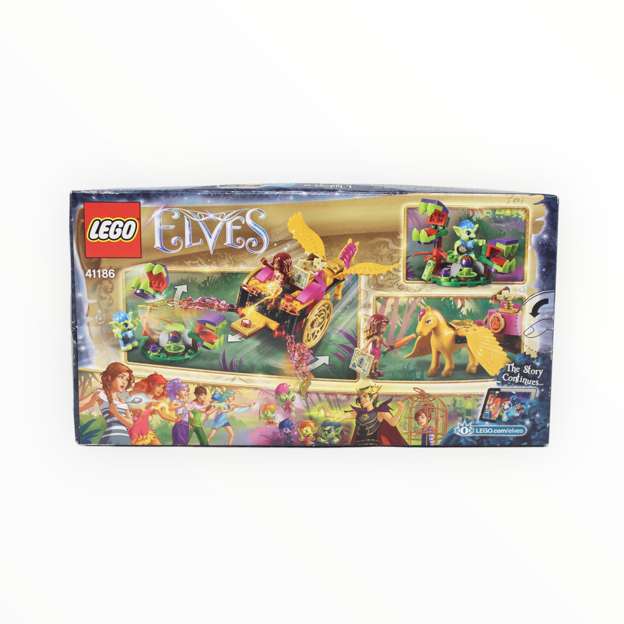 Retired Set 41186 Elves Azari & the Goblin Forest Escape