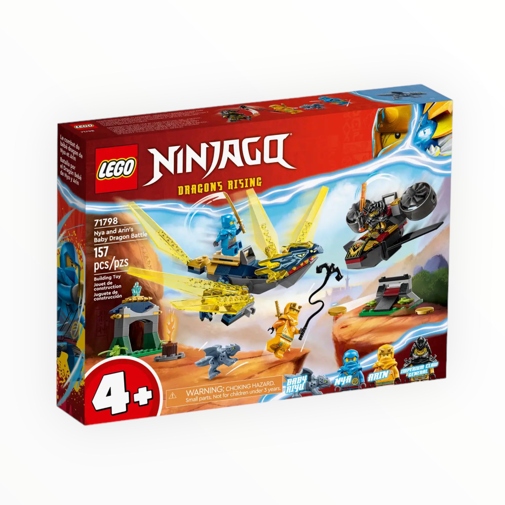 71798 Ninjago Nya and Arin’s Baby Dragon Battle