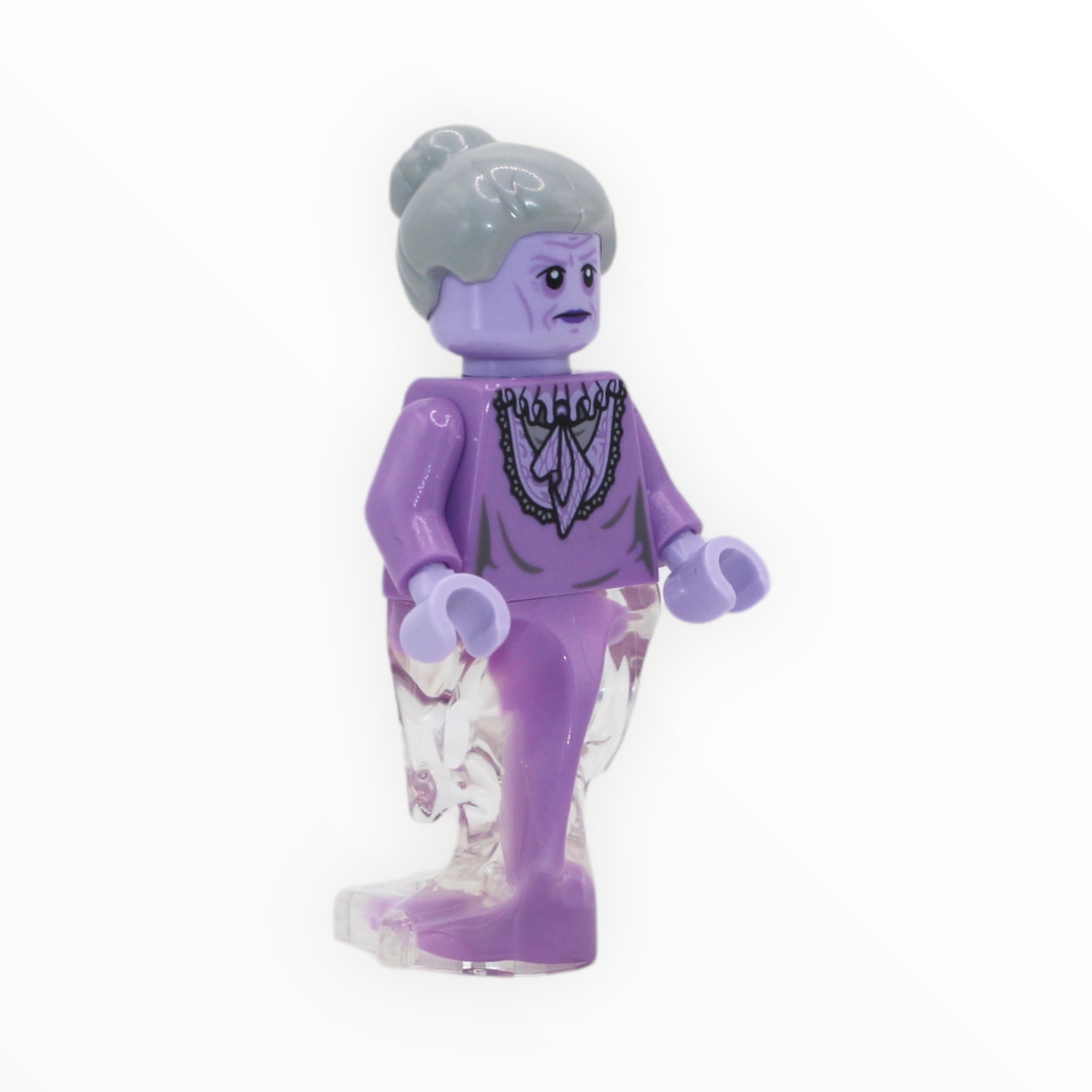 Library Ghost (light bluish gray bun)