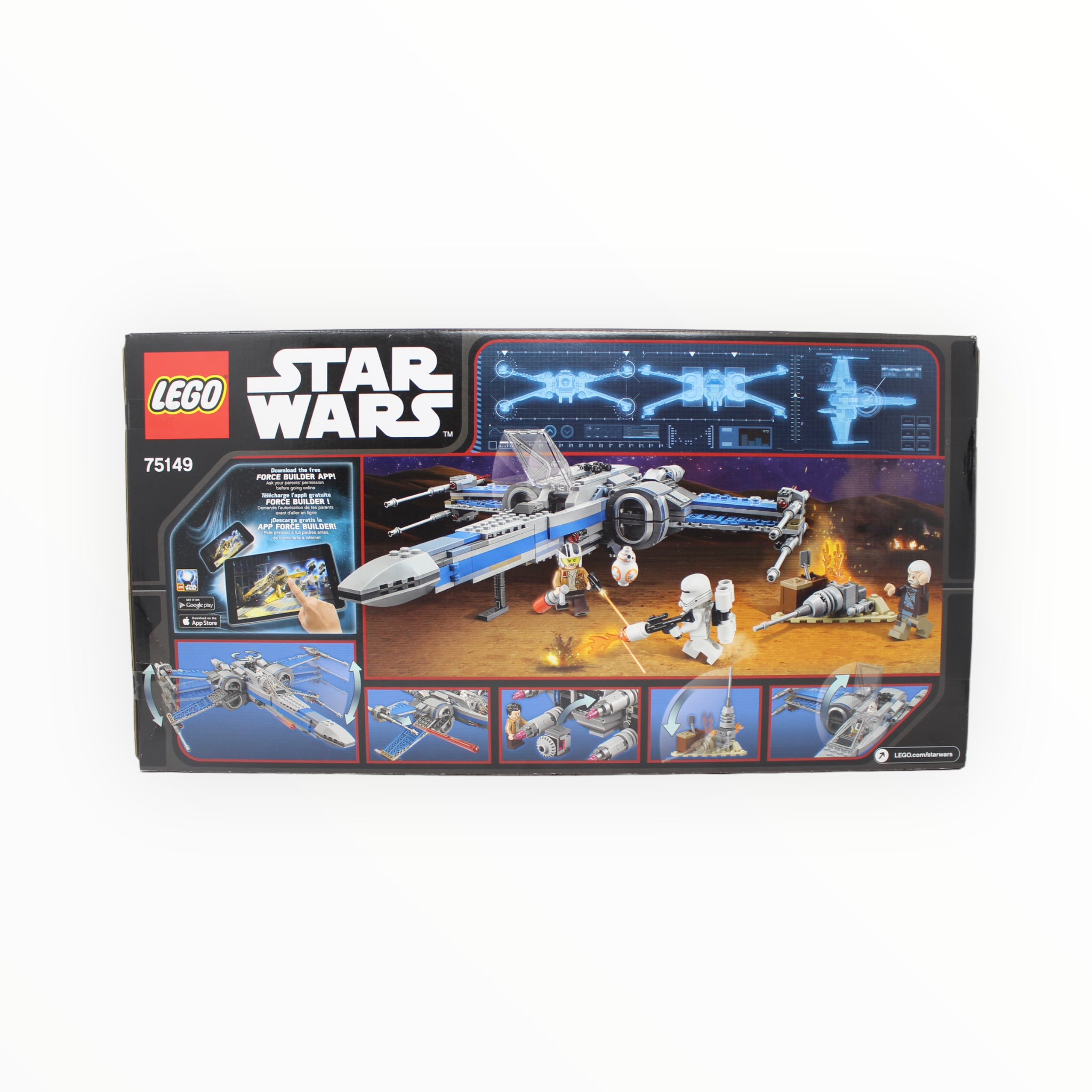 Retired Set 75149 Star Wars Resistance X-Wing Fighter