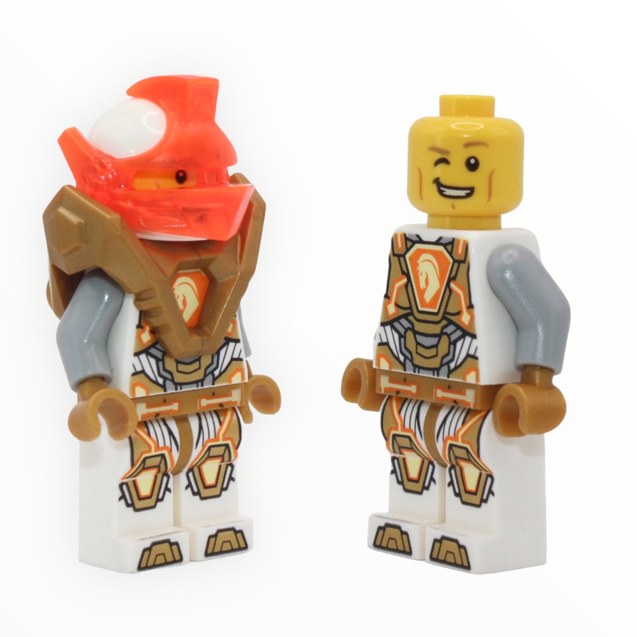 Lance (orange visor, gold armor)