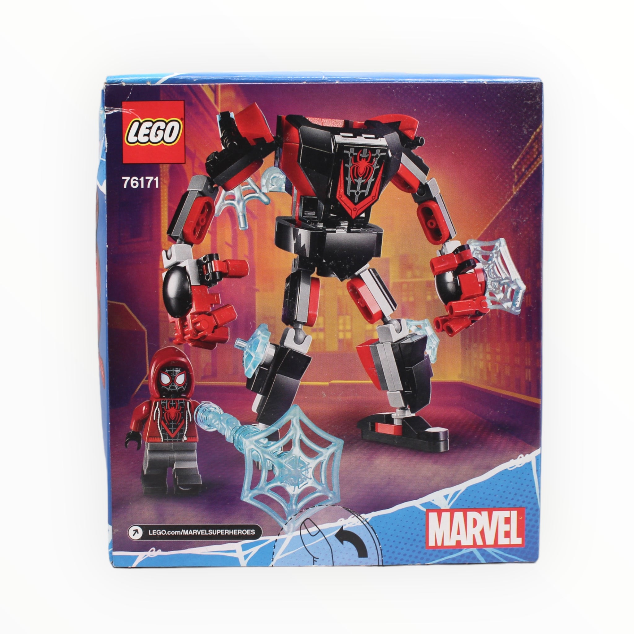 Retired Set 76171 Spider-Man Miles Morales Mech Armor