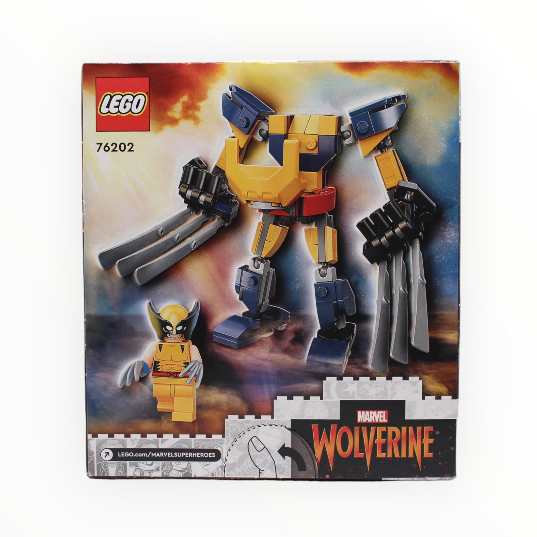 Retired Set 76202 Marvel Wolverine Mech Armor