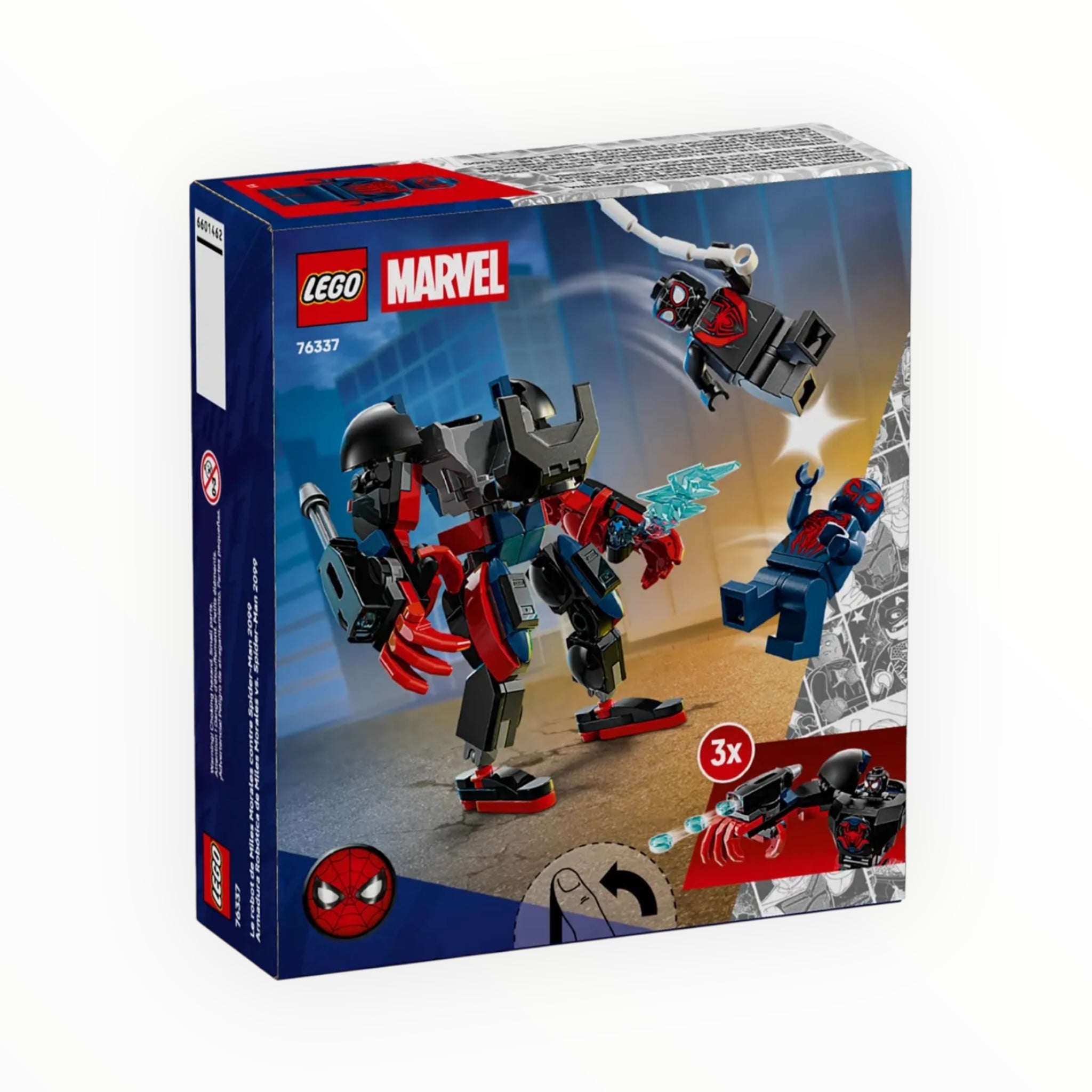 76337 Marvel Miles Morales Mech vs. Spider-Man 2099