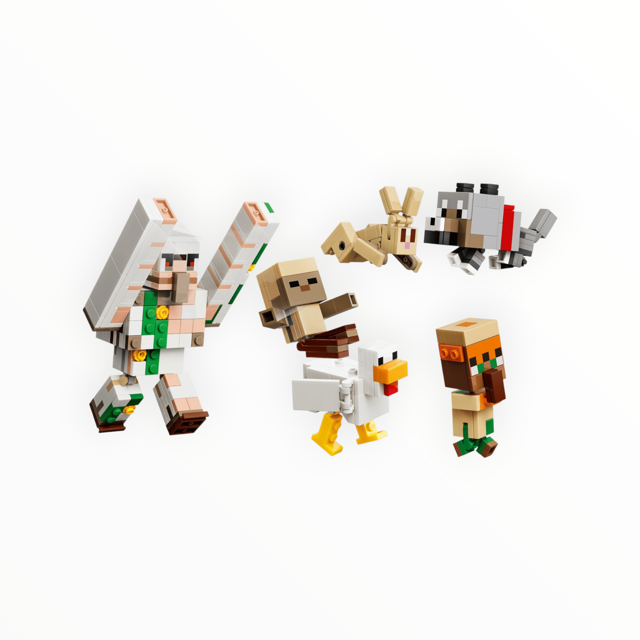 21592 Minecraft Chicken Jockey Desert Attack
