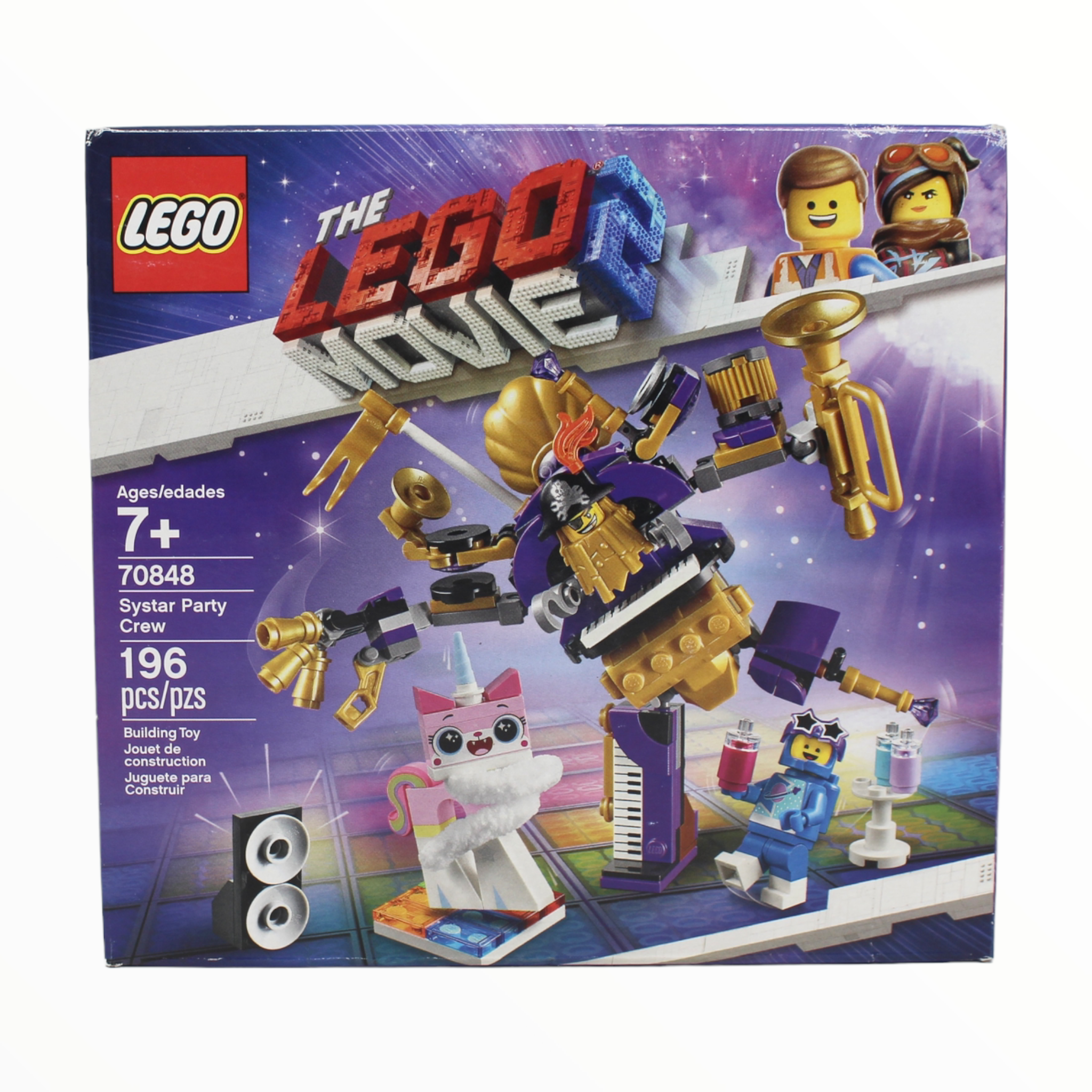 Retired Set 70848 The LEGO Movie 2 Systar Party Crew
