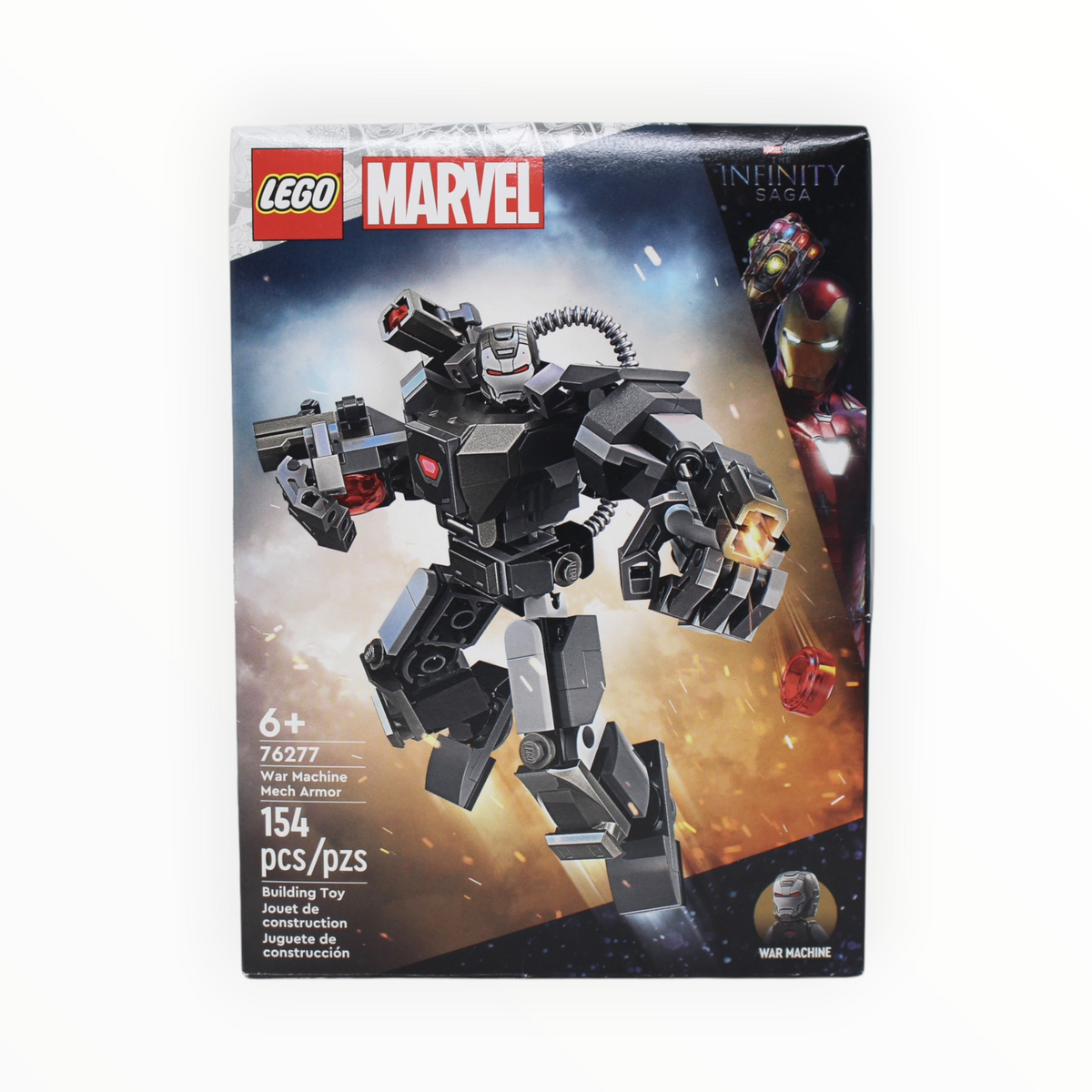 Certified Used Set 76277 Marvel War Machine Mech Armor