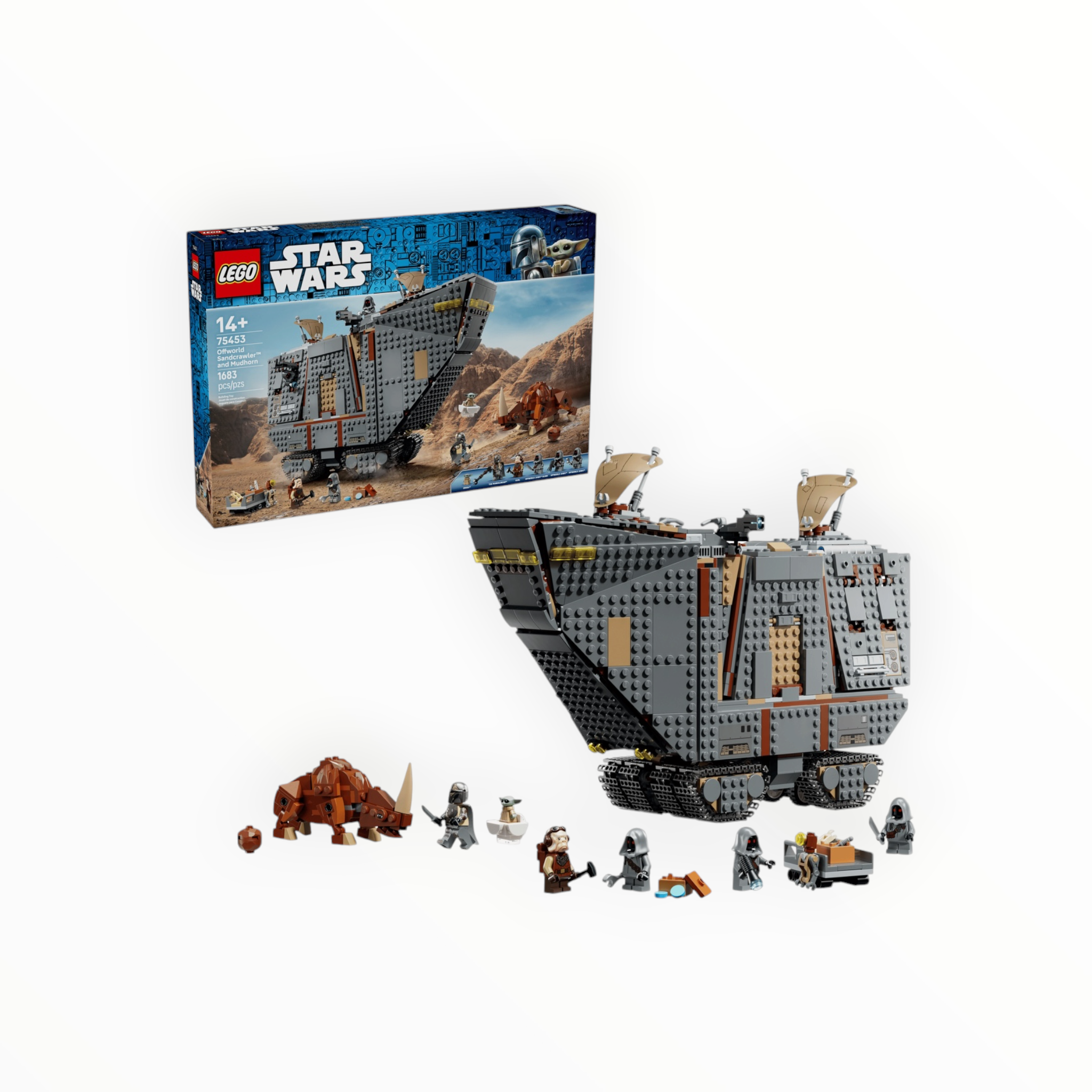 75453 Star Wars Offworld Sandcrawler and Mudhorn