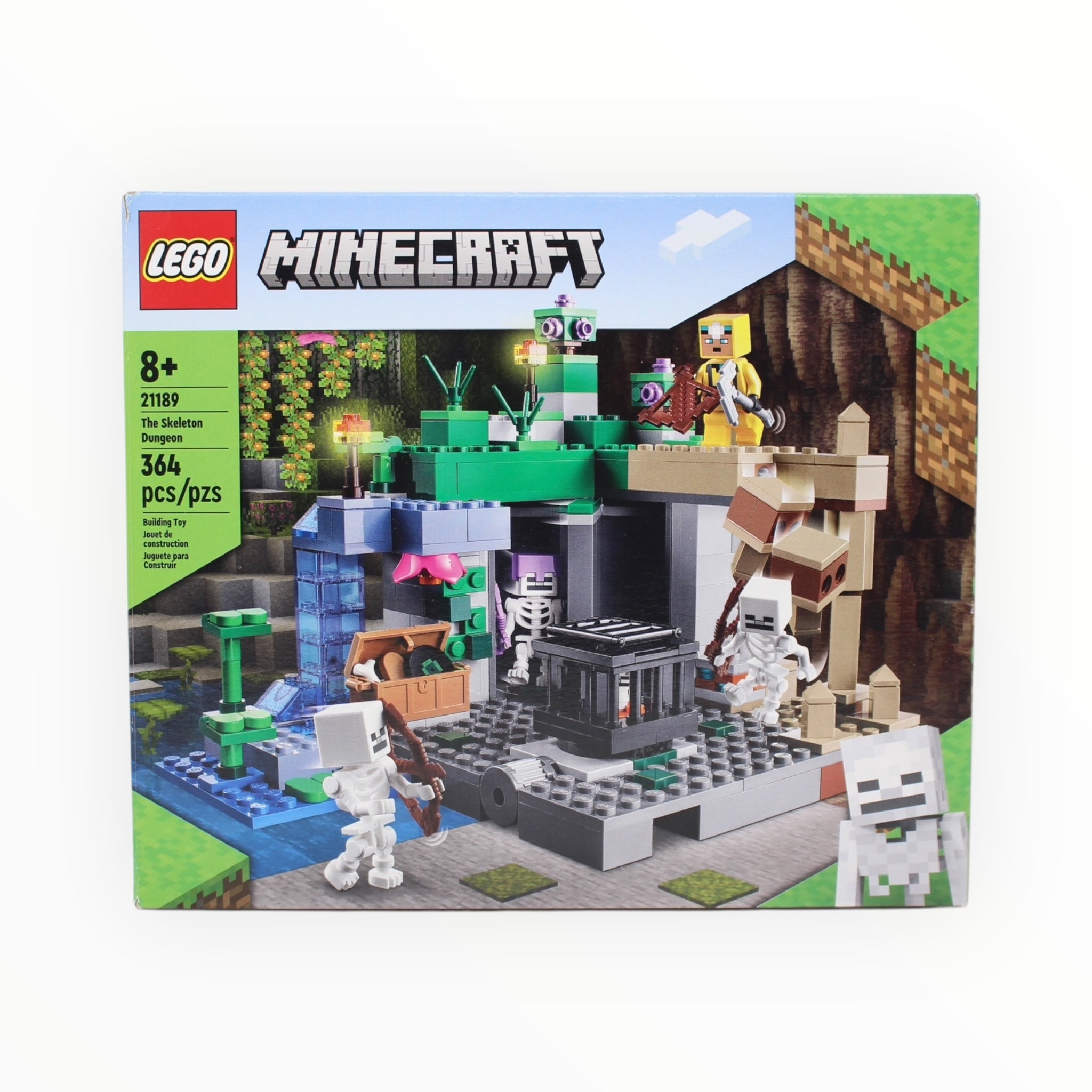 Certified Used Set 21189 Minecraft The Skeleton Dungeon