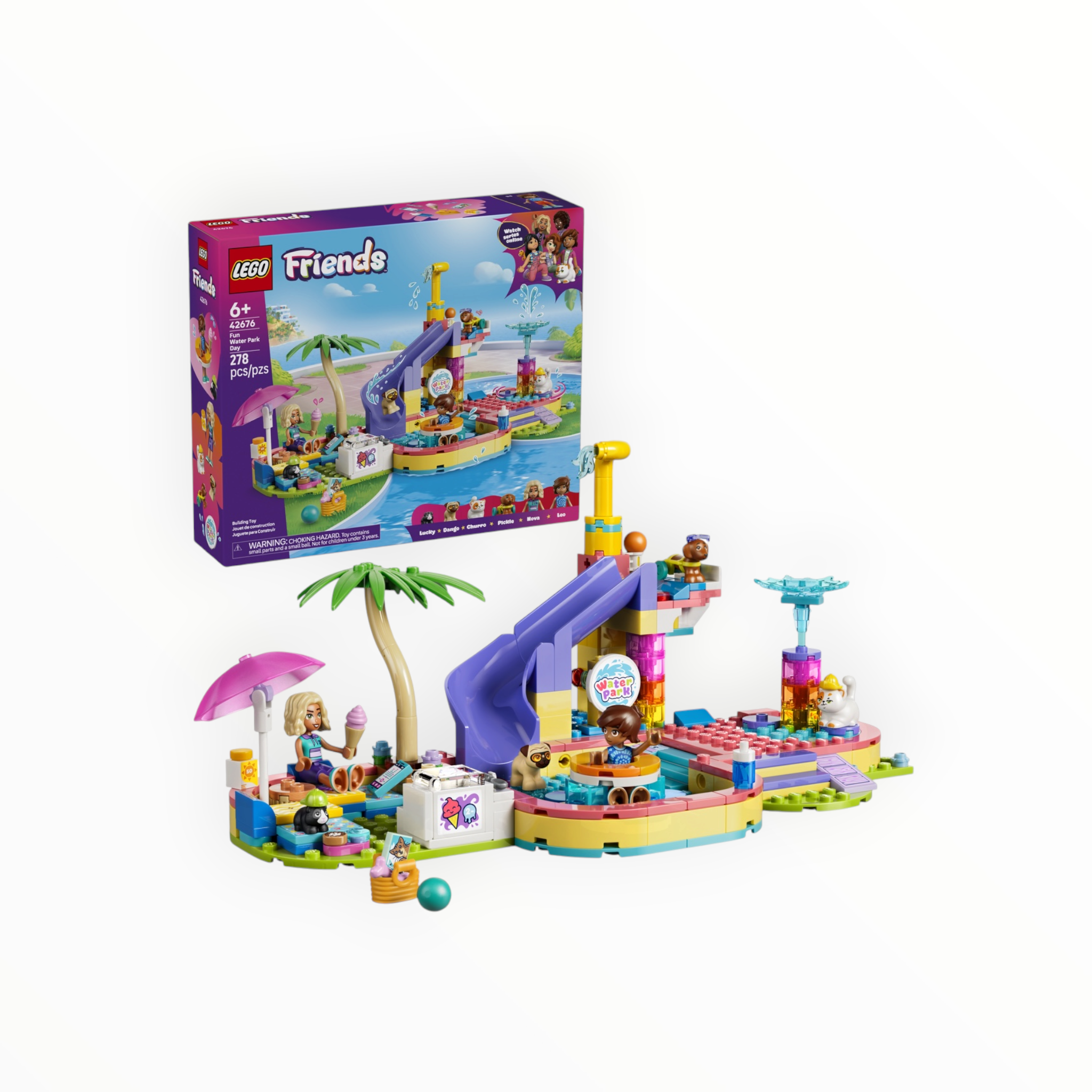 42676 Friends Fun Water Park Day