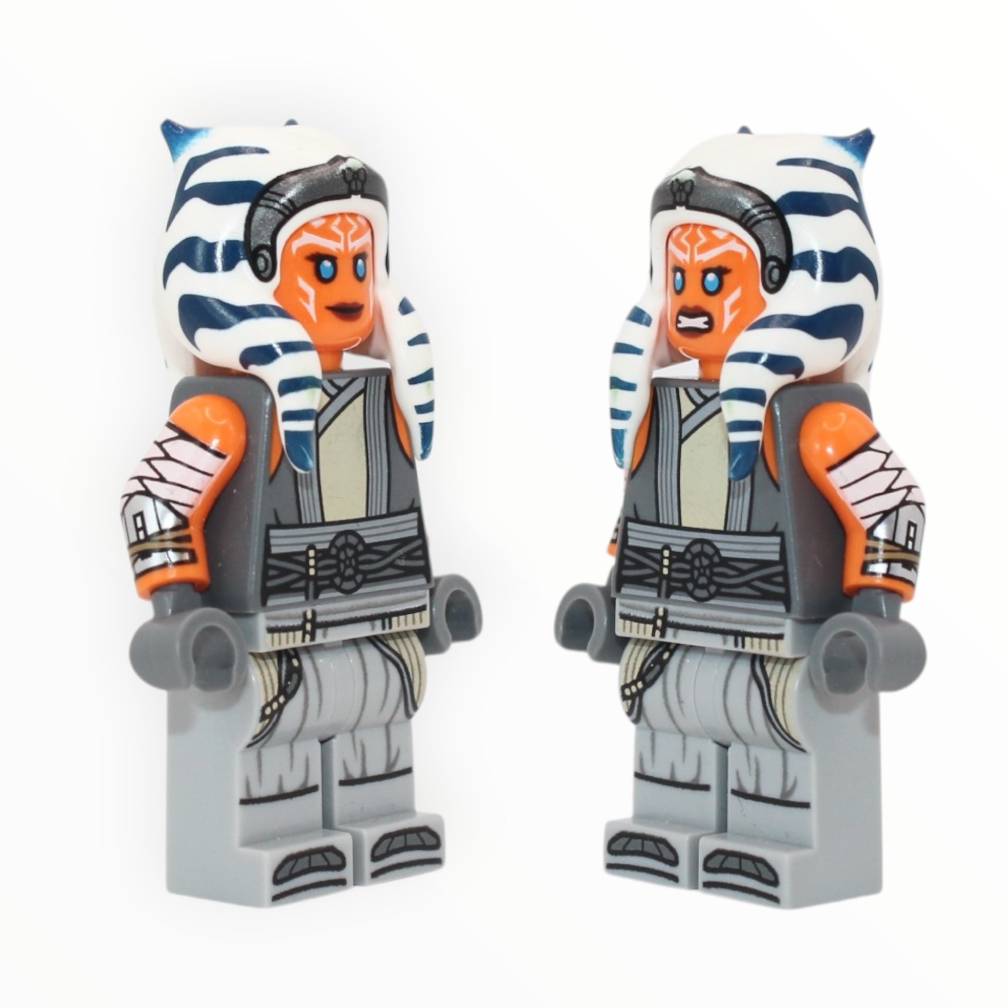 Ahsoka Tano (printed arms, dark bluish gray torso, light bluish gray legs, 2024)