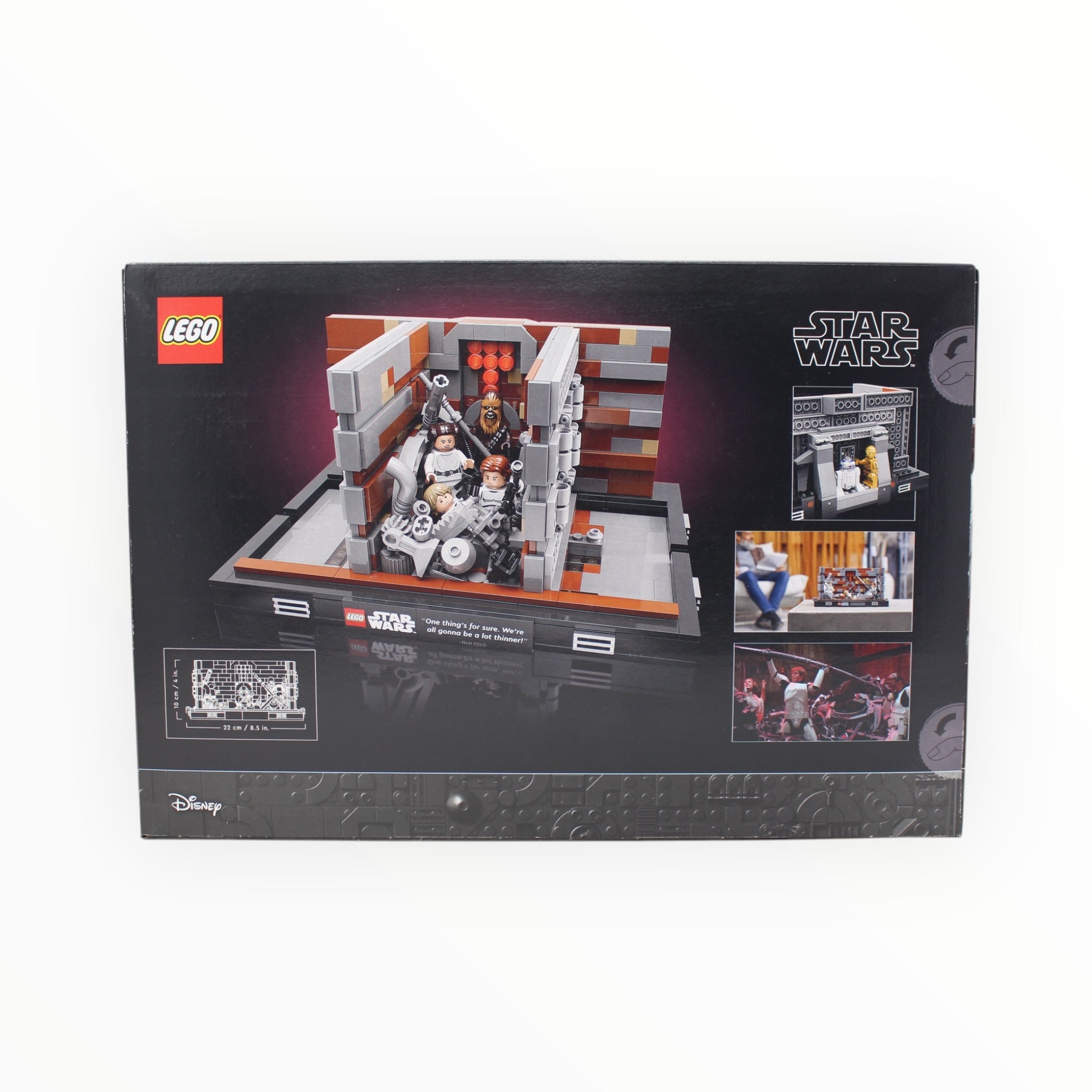 Retired Set 75339 Star Wars Trash Compactor Diorama (damaged box)