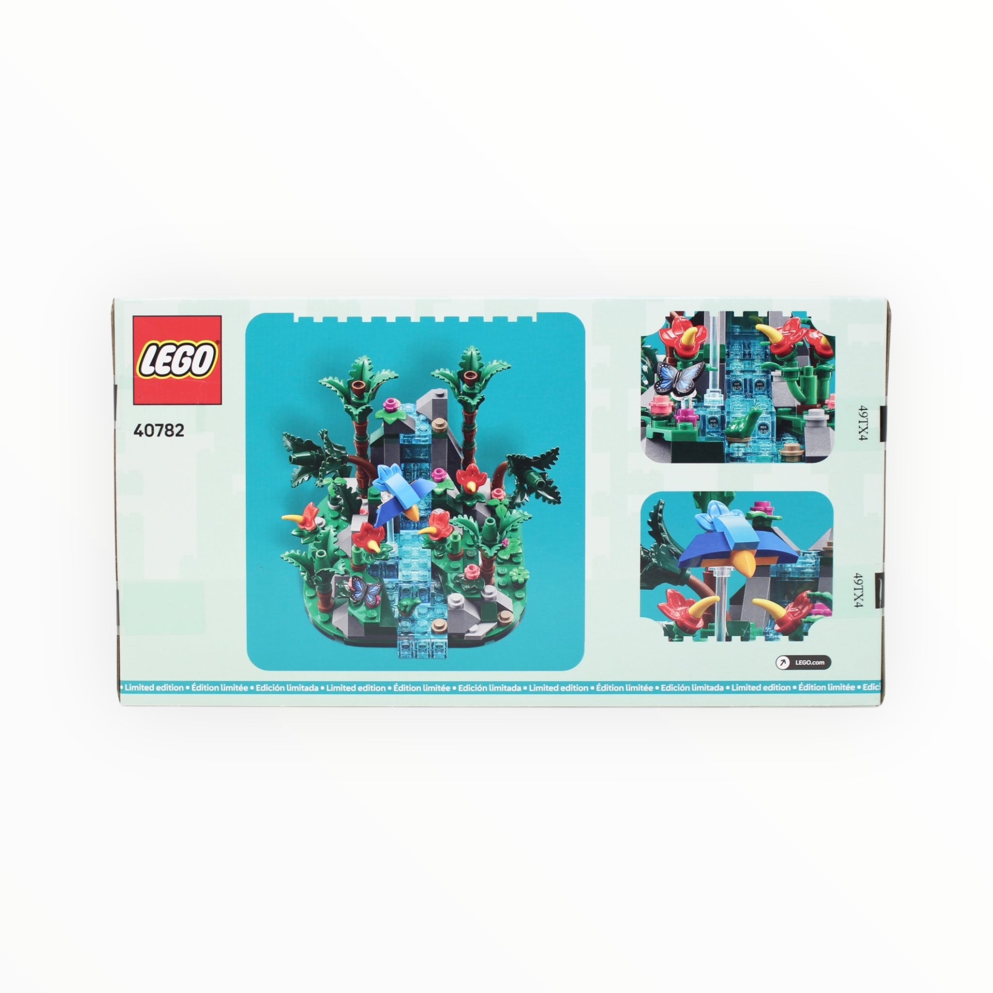 Retired Set 40782 LEGO Tropical Rainforest Diorama