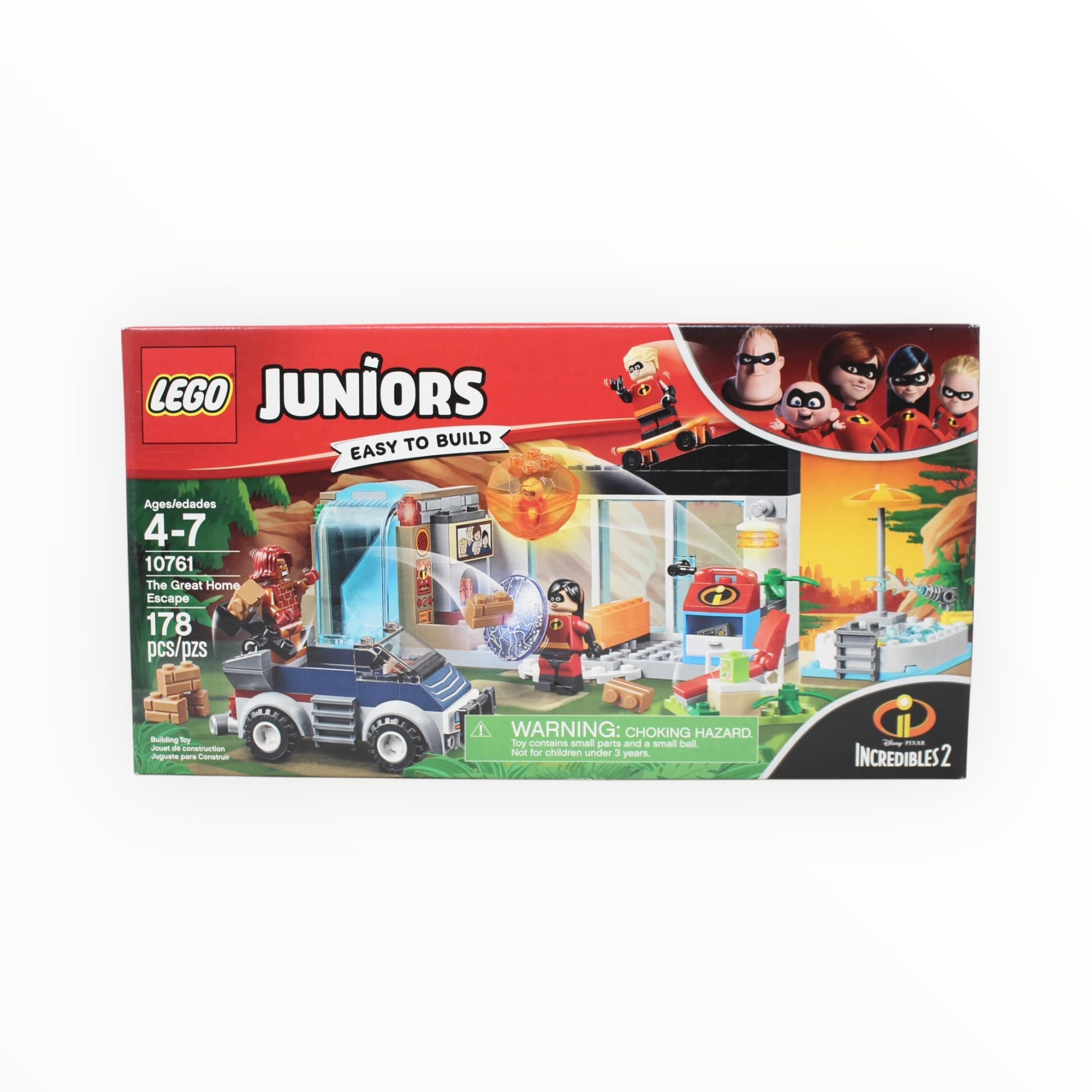 Retired Set 10761 The Incredibles 2 The Great Home Escape