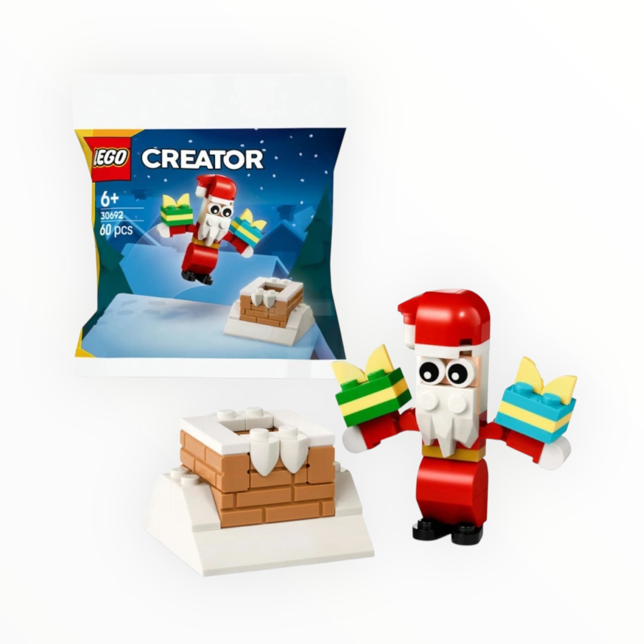 Polybag 30692 Creator Christmas Chimney Fun with Santa