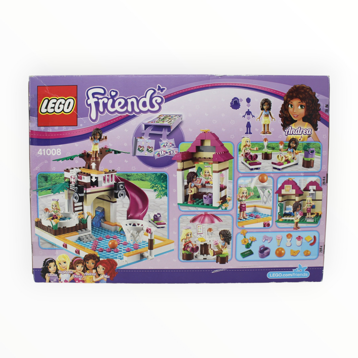 Certified Used Set 41008 Heartlake City Pool
