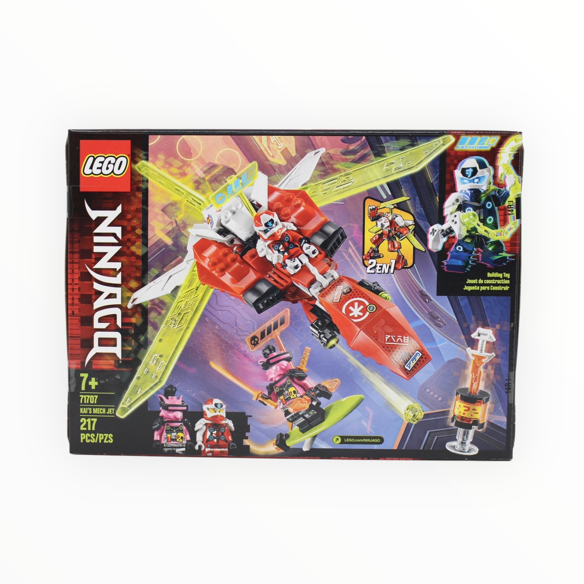 Retired Set 71707 Ninjago Kai’s Mech Jet