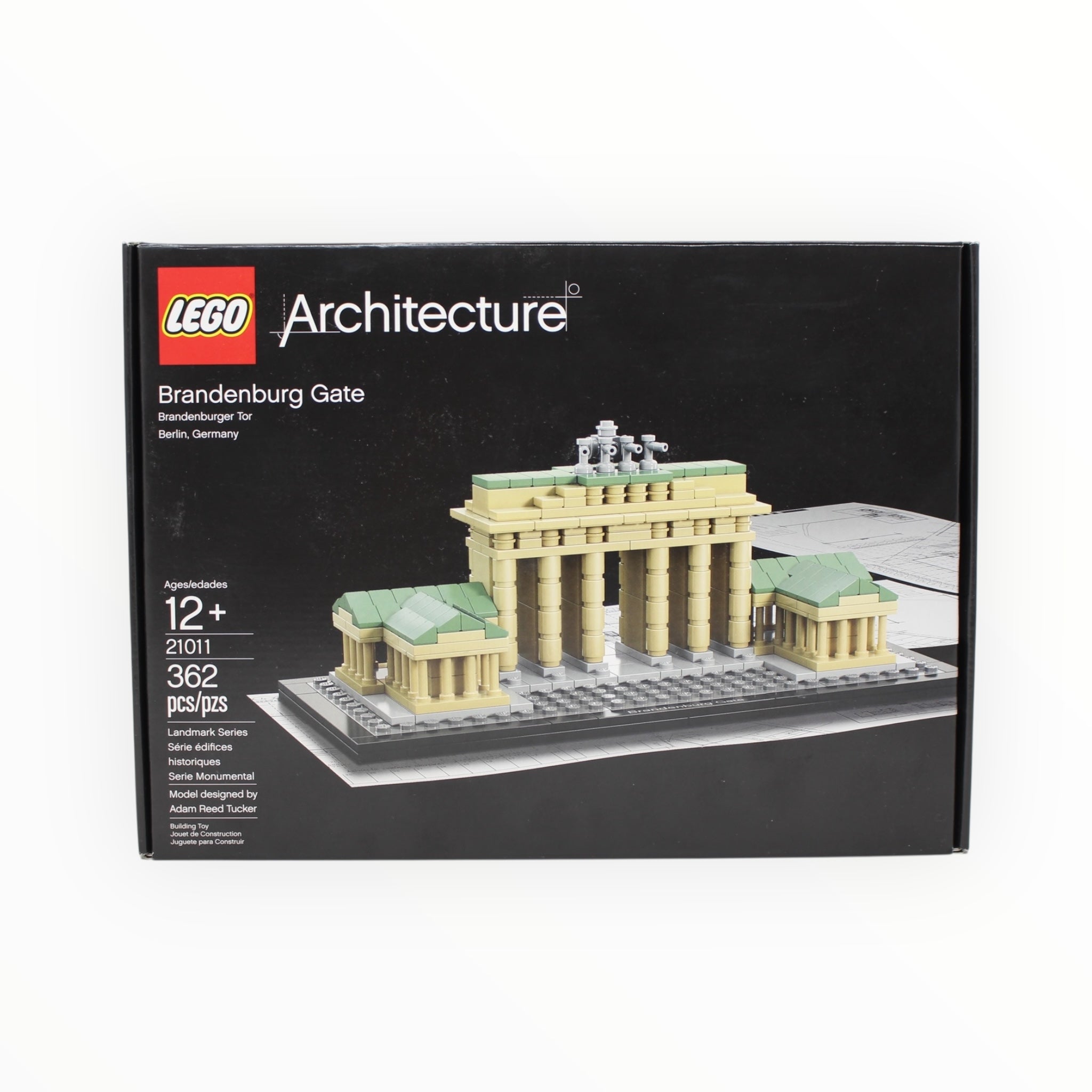 Certified Used Set 21011 Architecture Brandenburg Gate