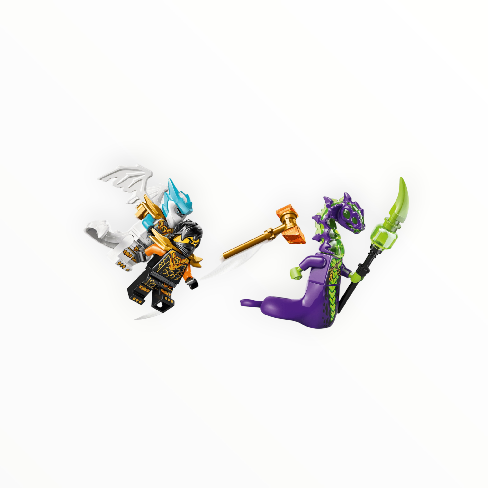 71854 Ninjago Cole’s Mission Mech & Dragon Zane