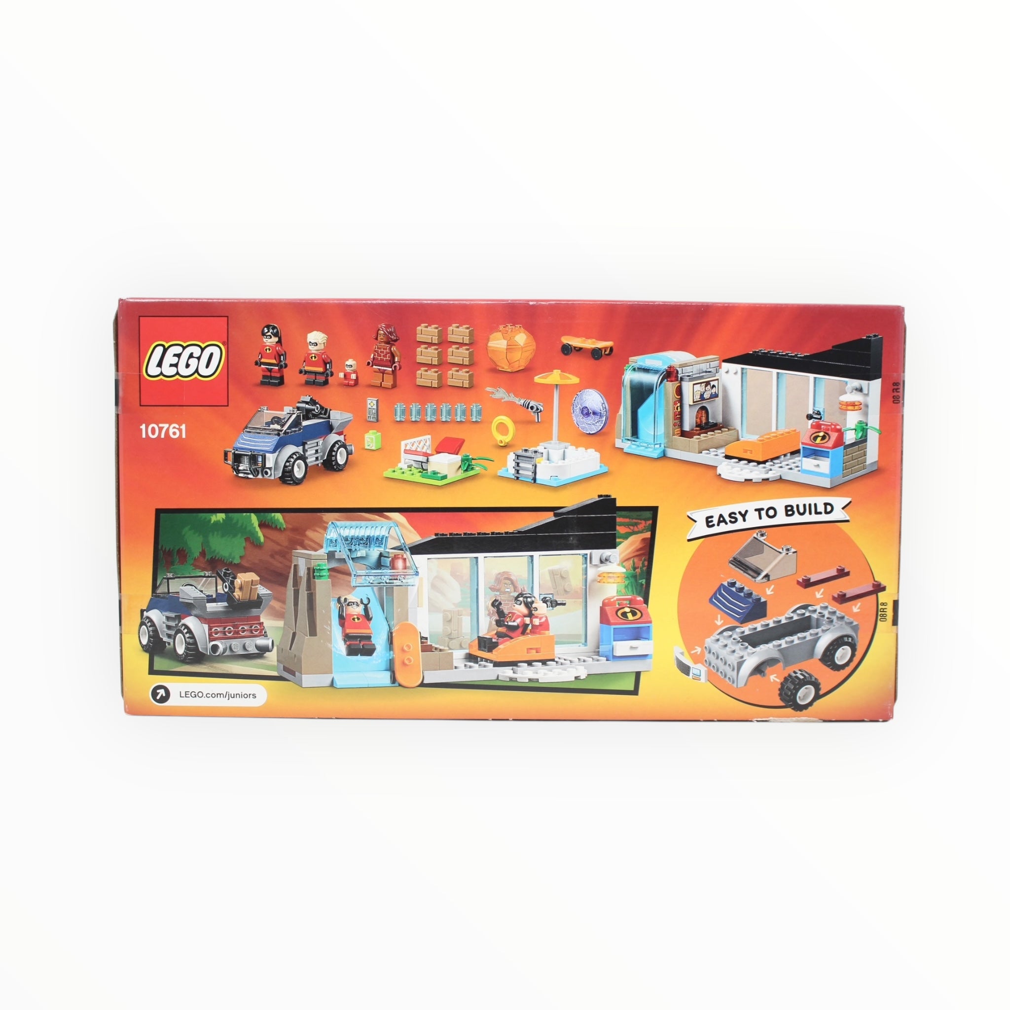 Retired Set 10761 The Incredibles 2 The Great Home Escape
