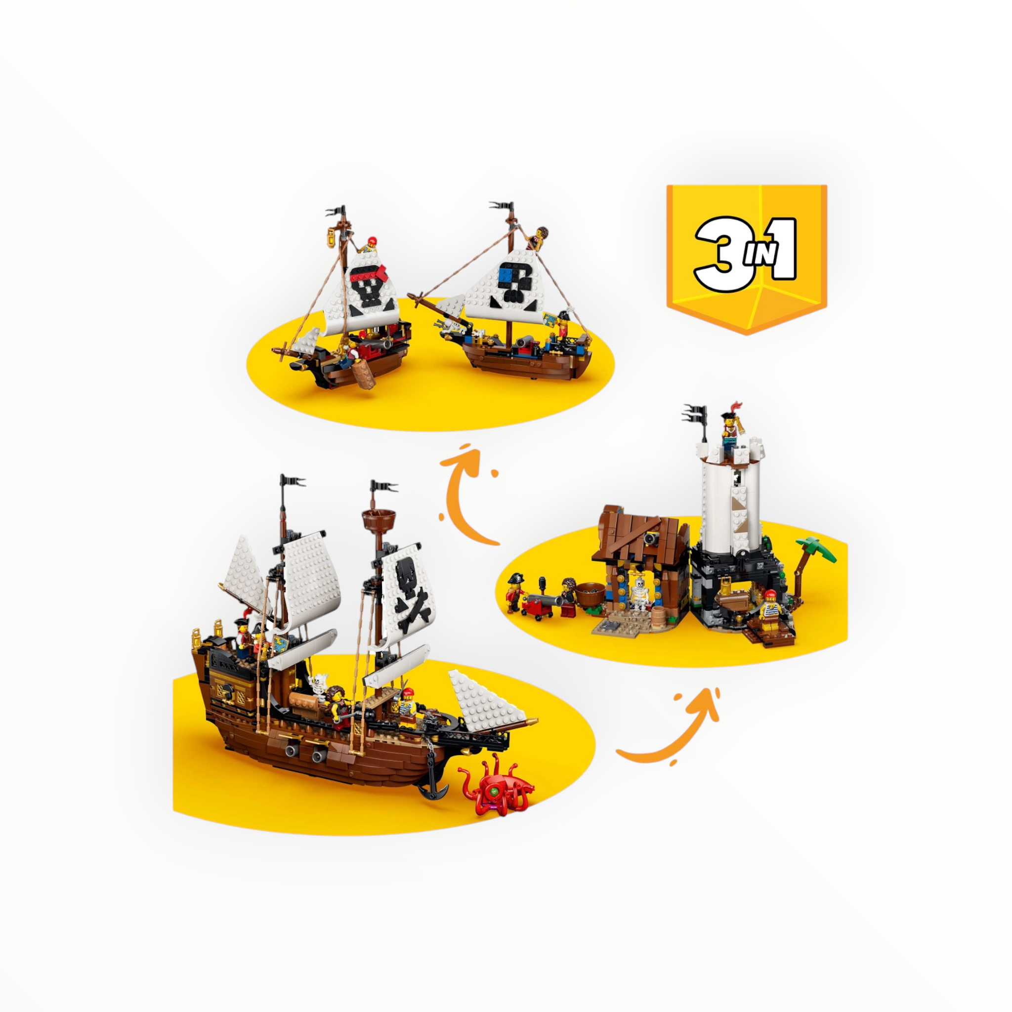 31387 Creator Iconic Pirate Ship