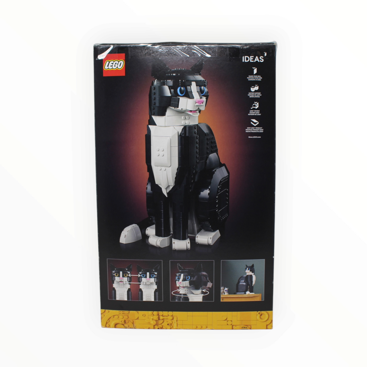 Certified Used Set 21349 LEGO Ideas Tuxedo Cat (some box damage)