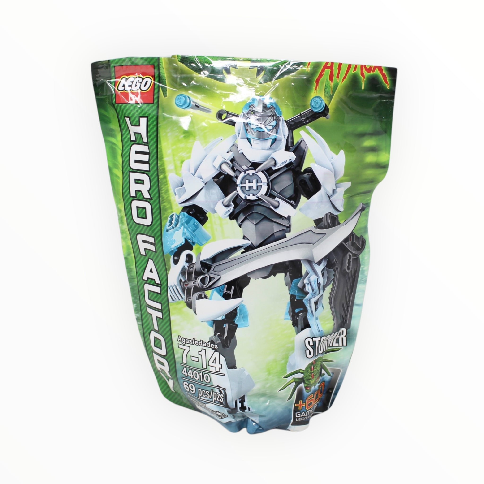 Certified Used Set 44010 Hero Factory Stormer