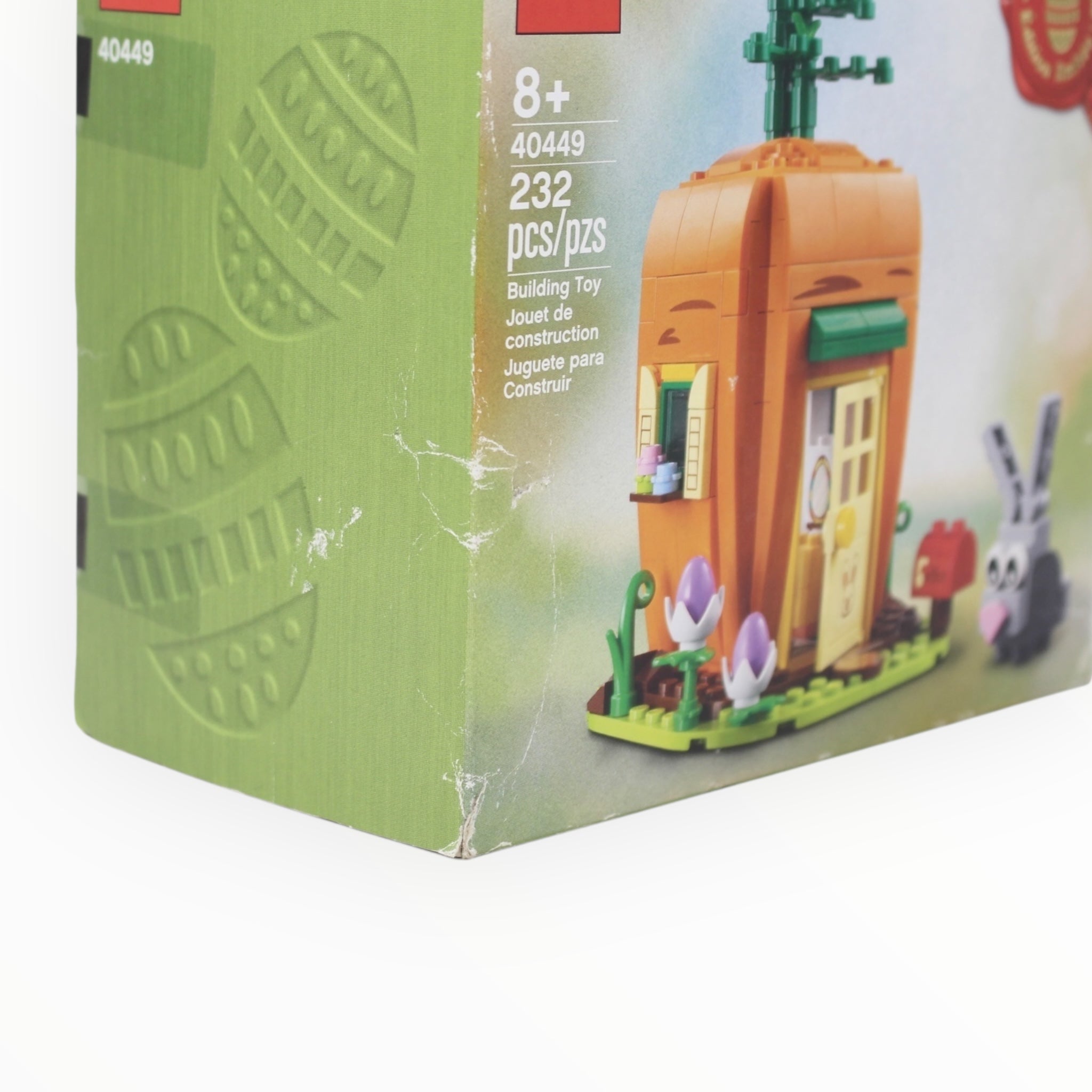 Retired Set 40449 LEGO Easter Bunny’s Carrot House (damaged box)