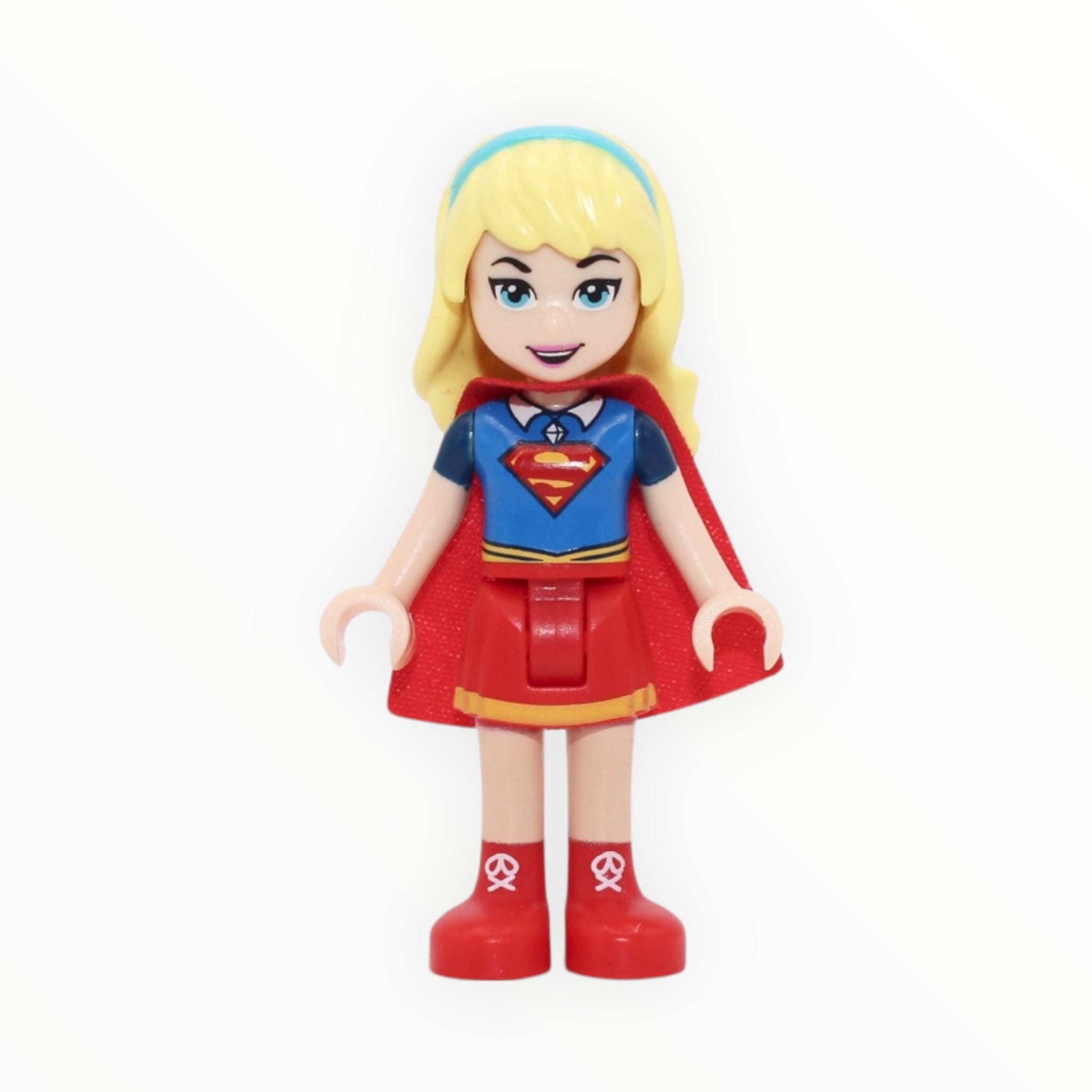 Supergirl (DC Super Hero Girls, red skirt, red cape)