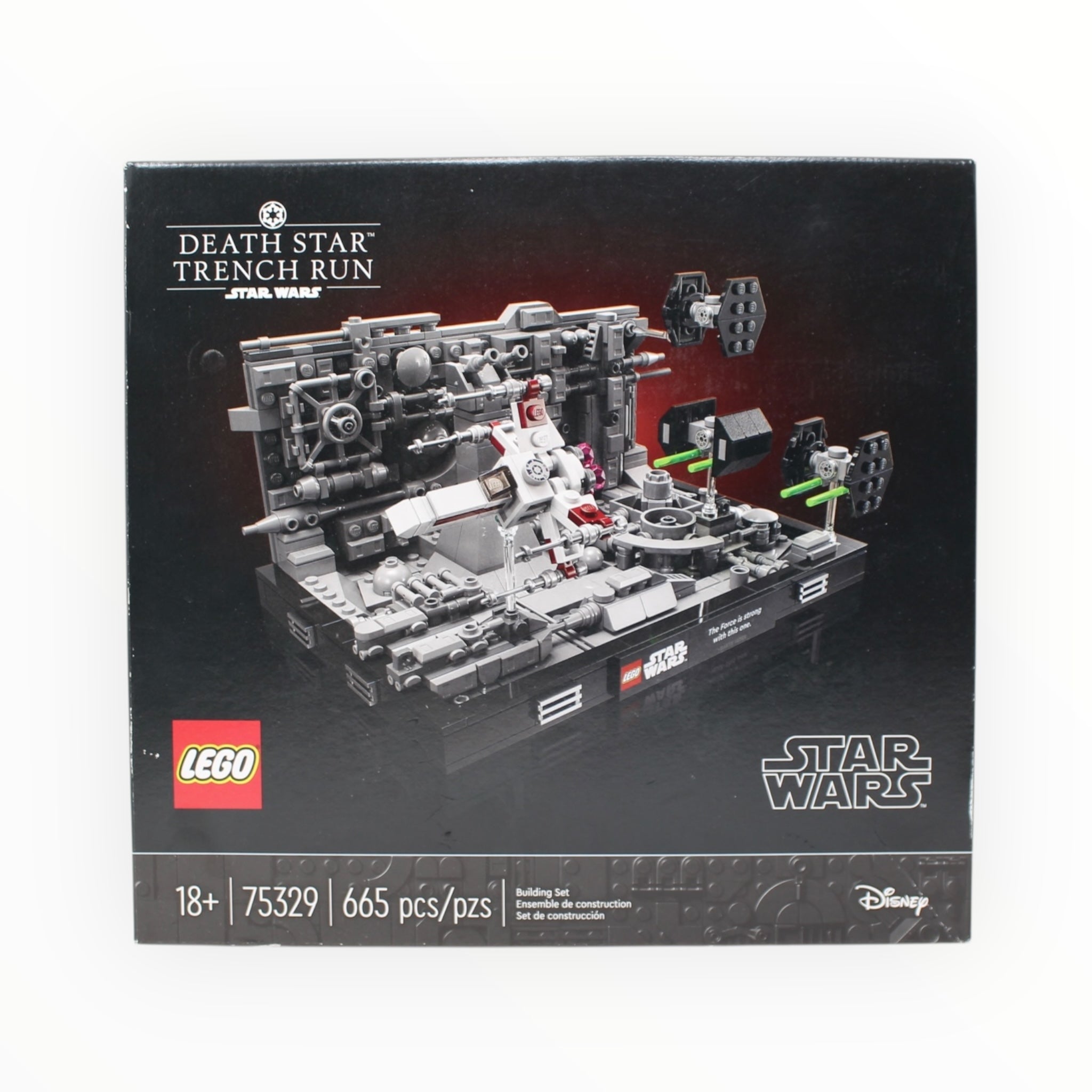 Certified Used Set 75329 Star Wars Death Star Trench Run Diorama
