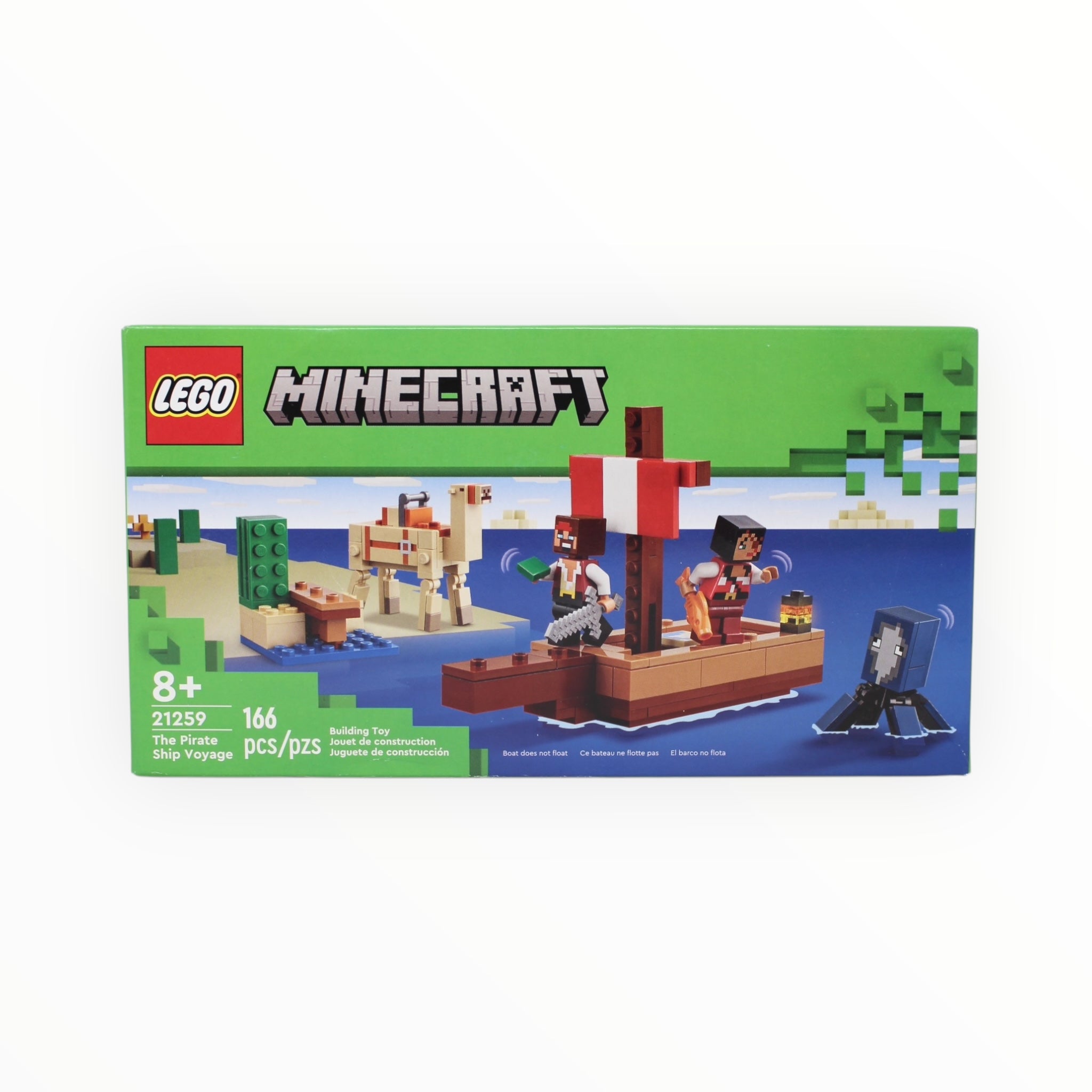 21259 Minecraft The Pirate Ship Voyage (damaged box)