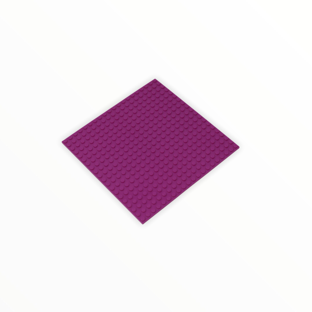 Magenta Pink LEGO® Compatible Baseplates 6x6